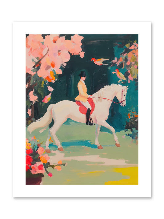 Saddle Savvy -- Paper Print 9x12
