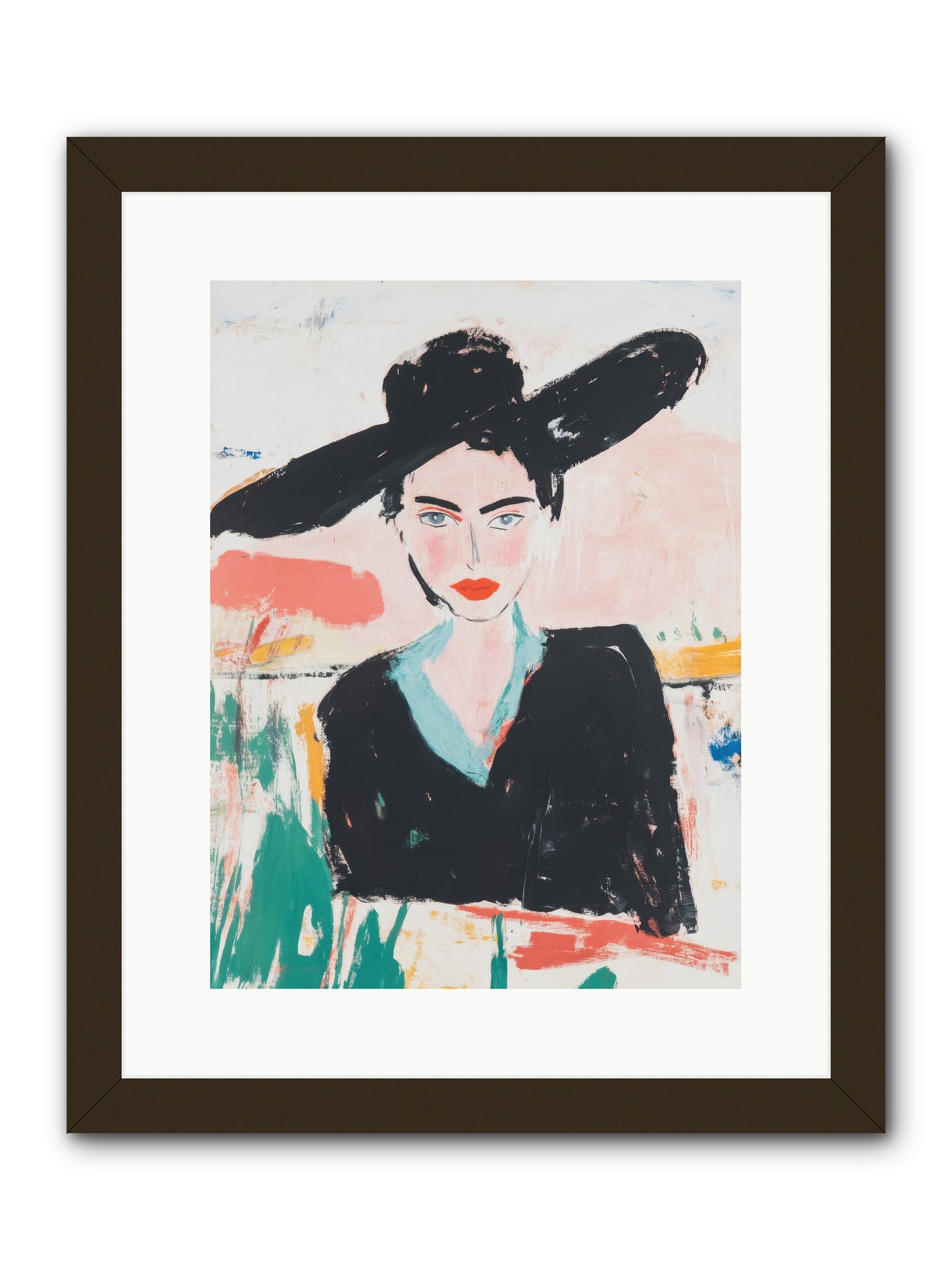 Saddlemaker's Pride -- Framed Print - Black 12x16