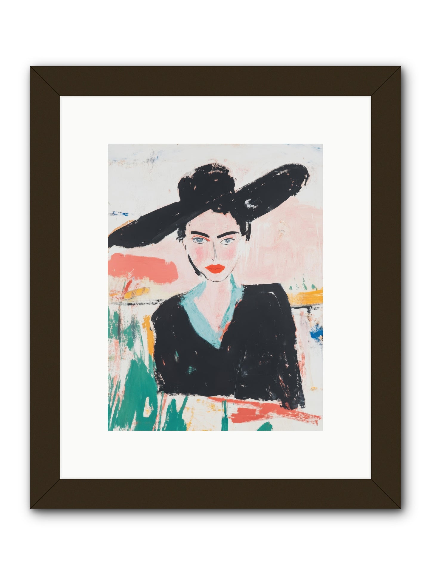 Saddlemaker's Pride -- Framed Print - Black 9x12