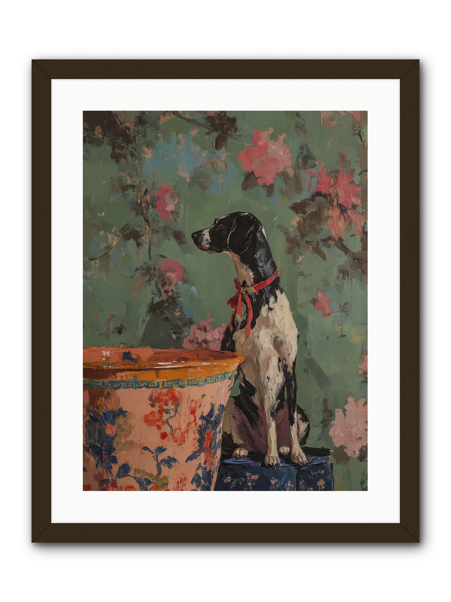Sage  -- Framed Print - Black 18x24