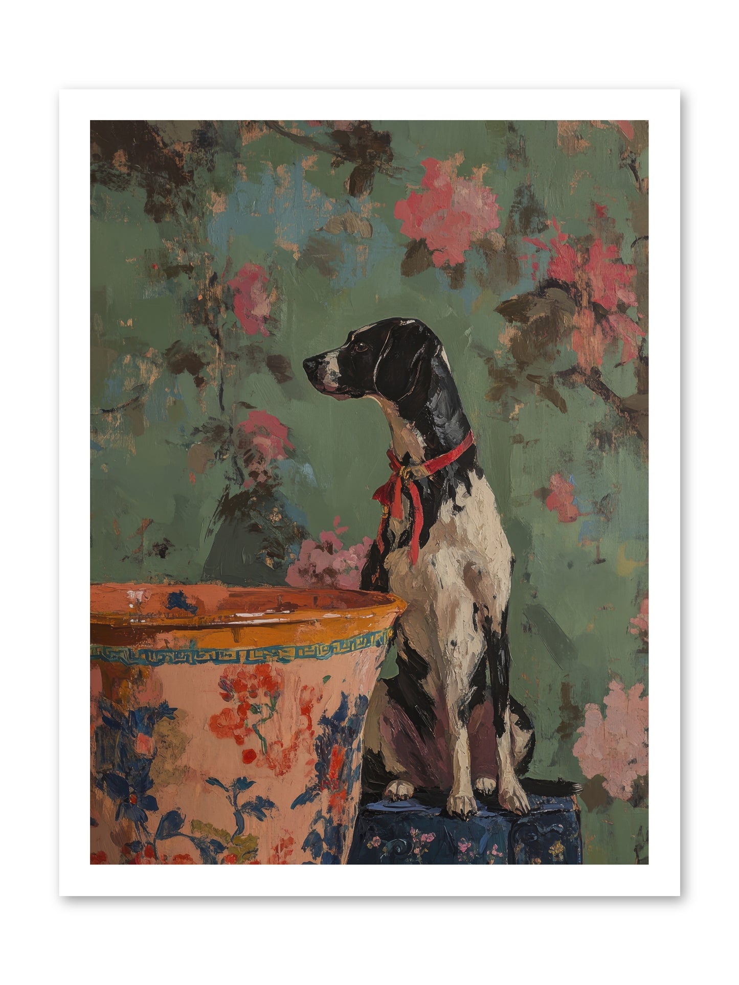 Sage  -- Loose Canvas Print 18x24
