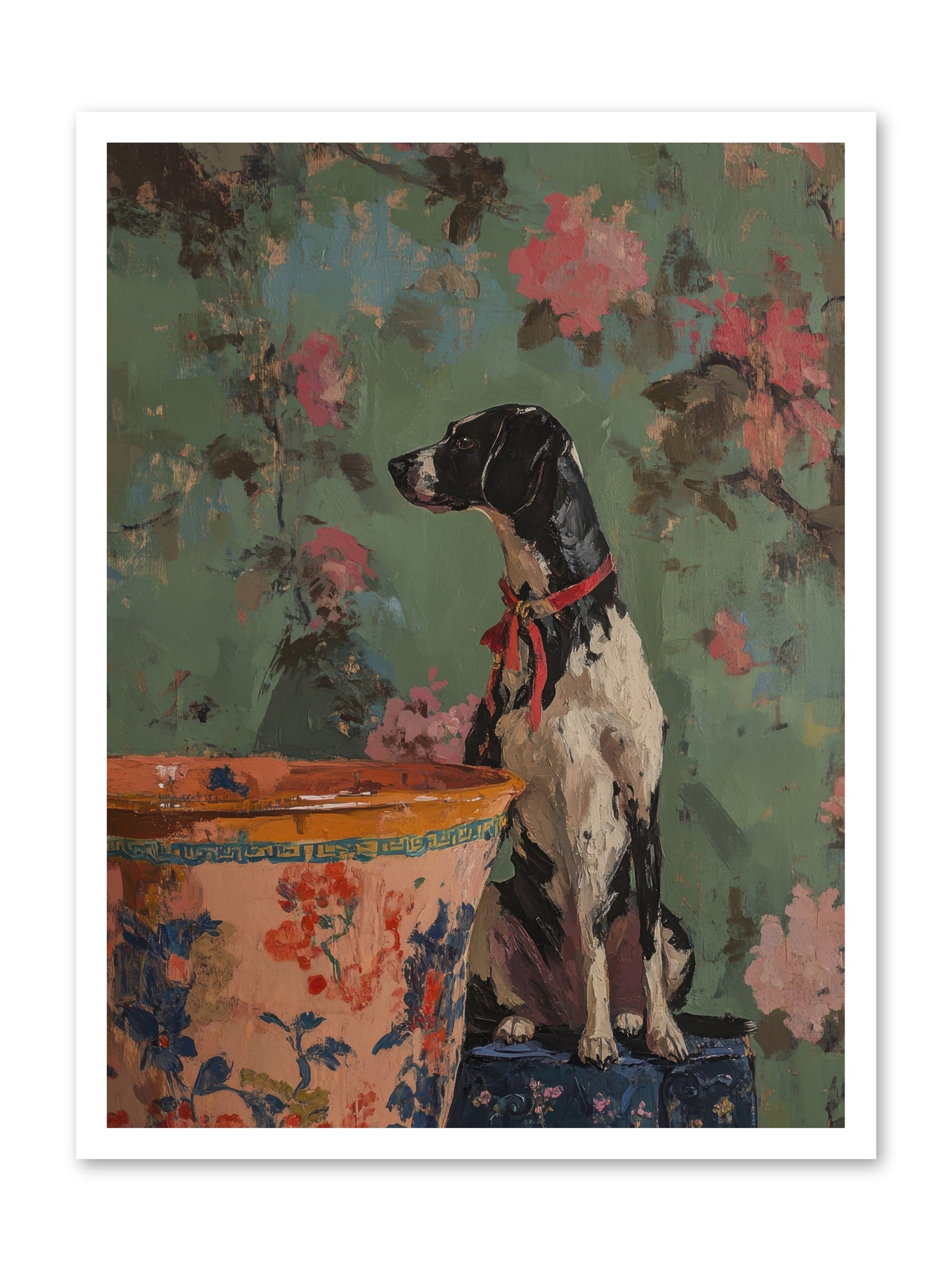 Sage  -- Loose Canvas Print 24x32