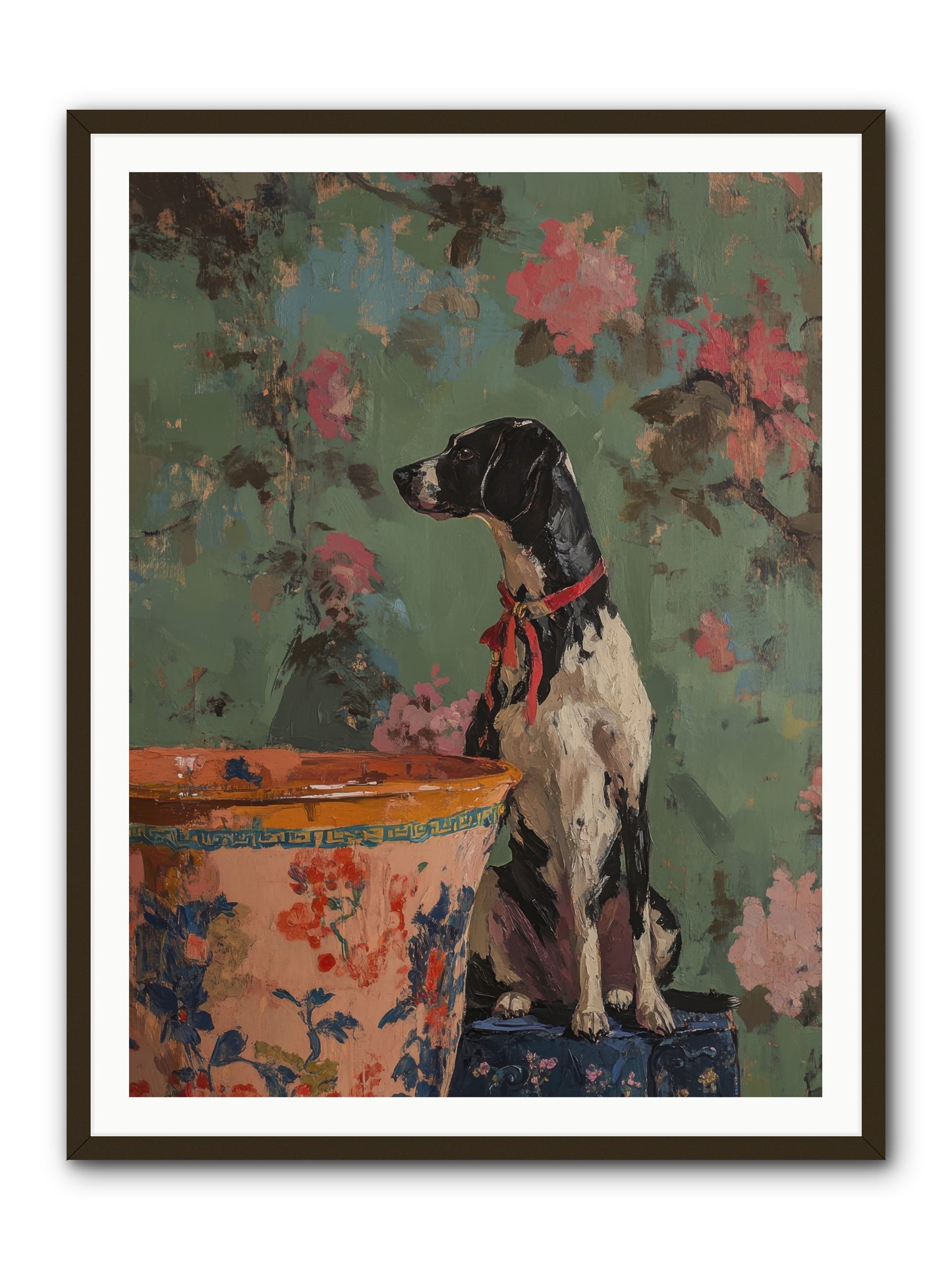 Sage  -- Framed Print - Black 36x48