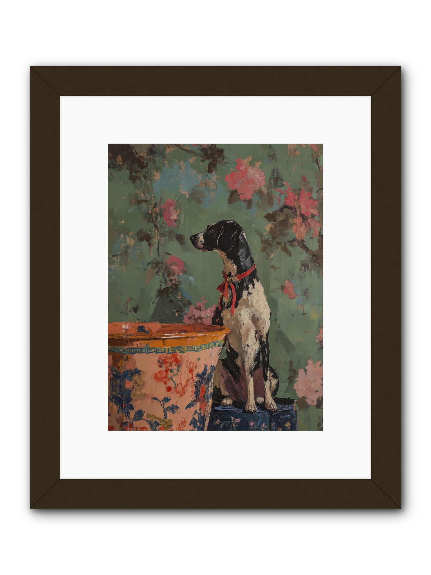 Sage  -- Framed Print - Black 9x12