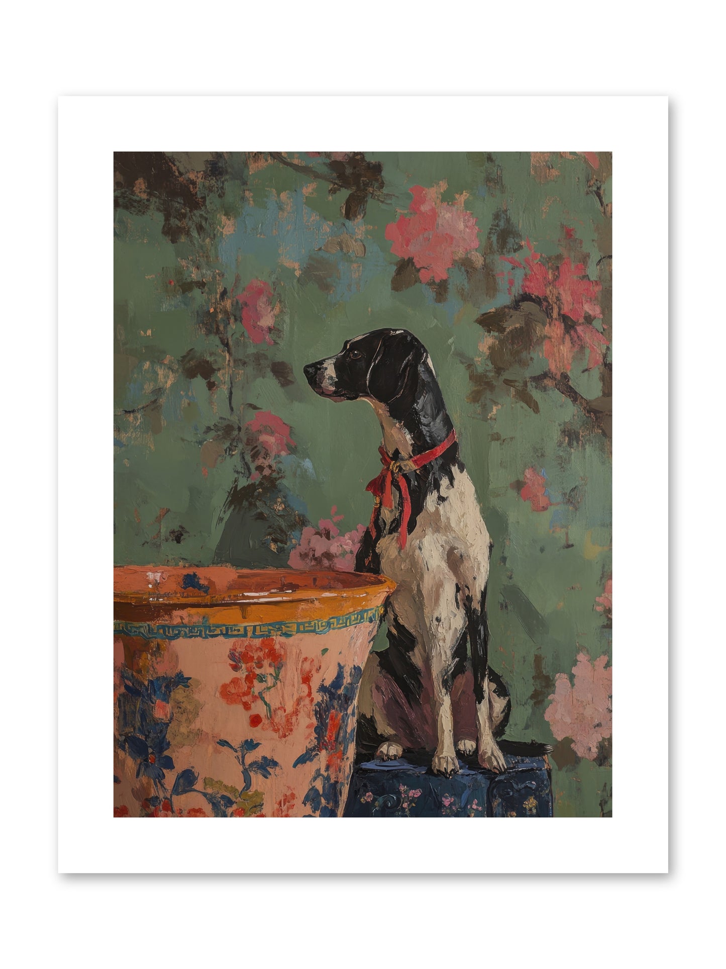 Sage  -- Paper Print 9x12