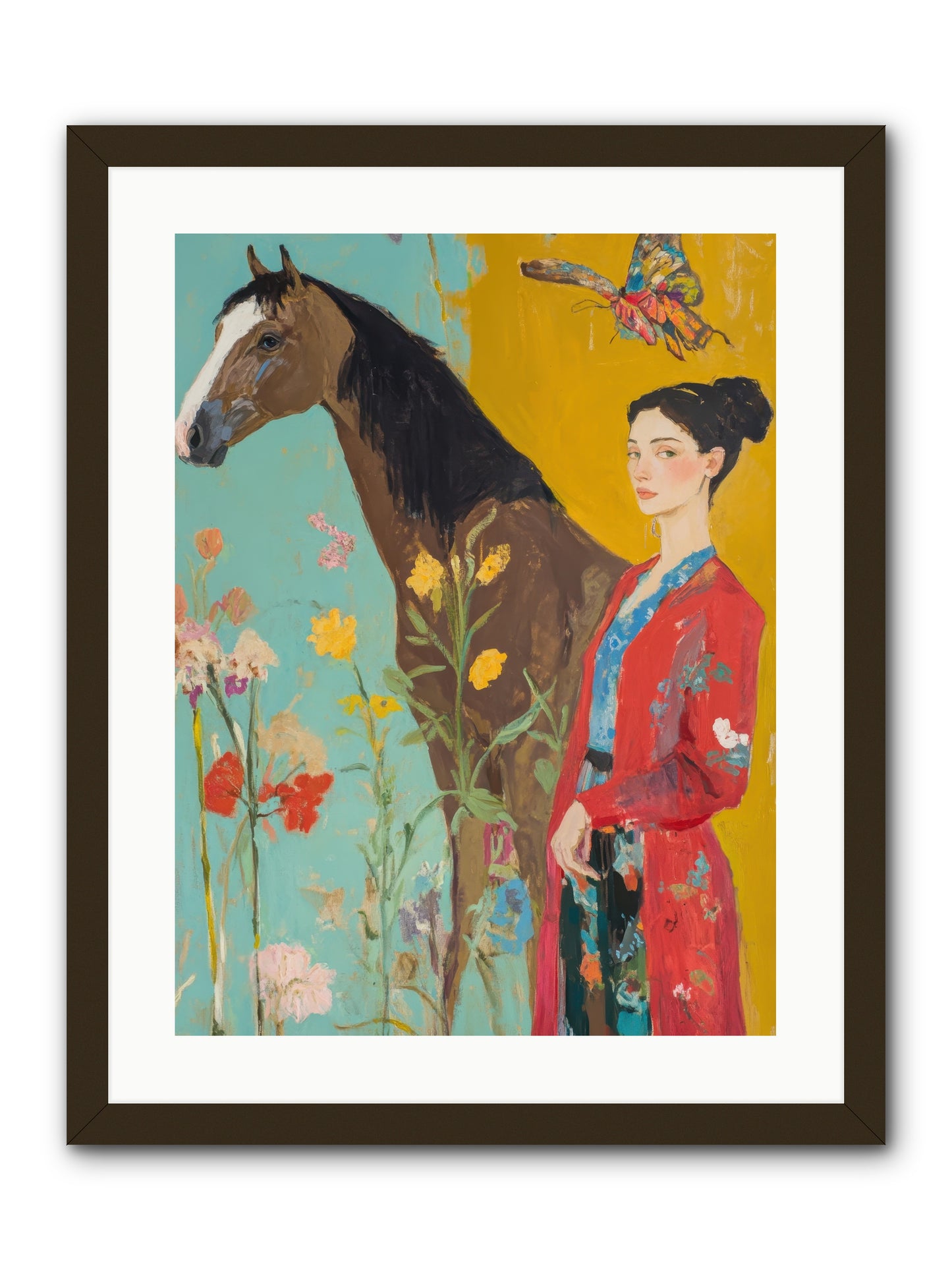 Sagebrush Collector -- Framed Print - Black 18x24