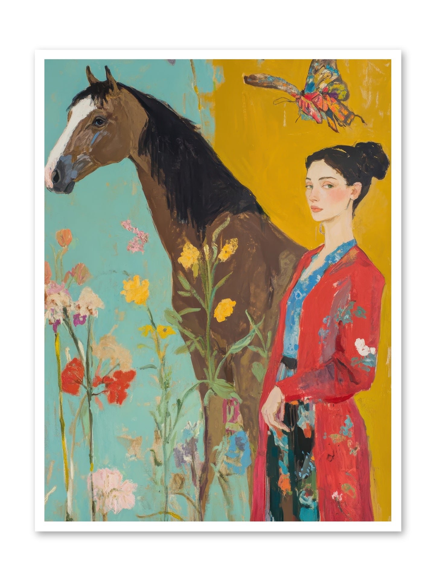 Sagebrush Collector -- Loose Canvas Print 36x48