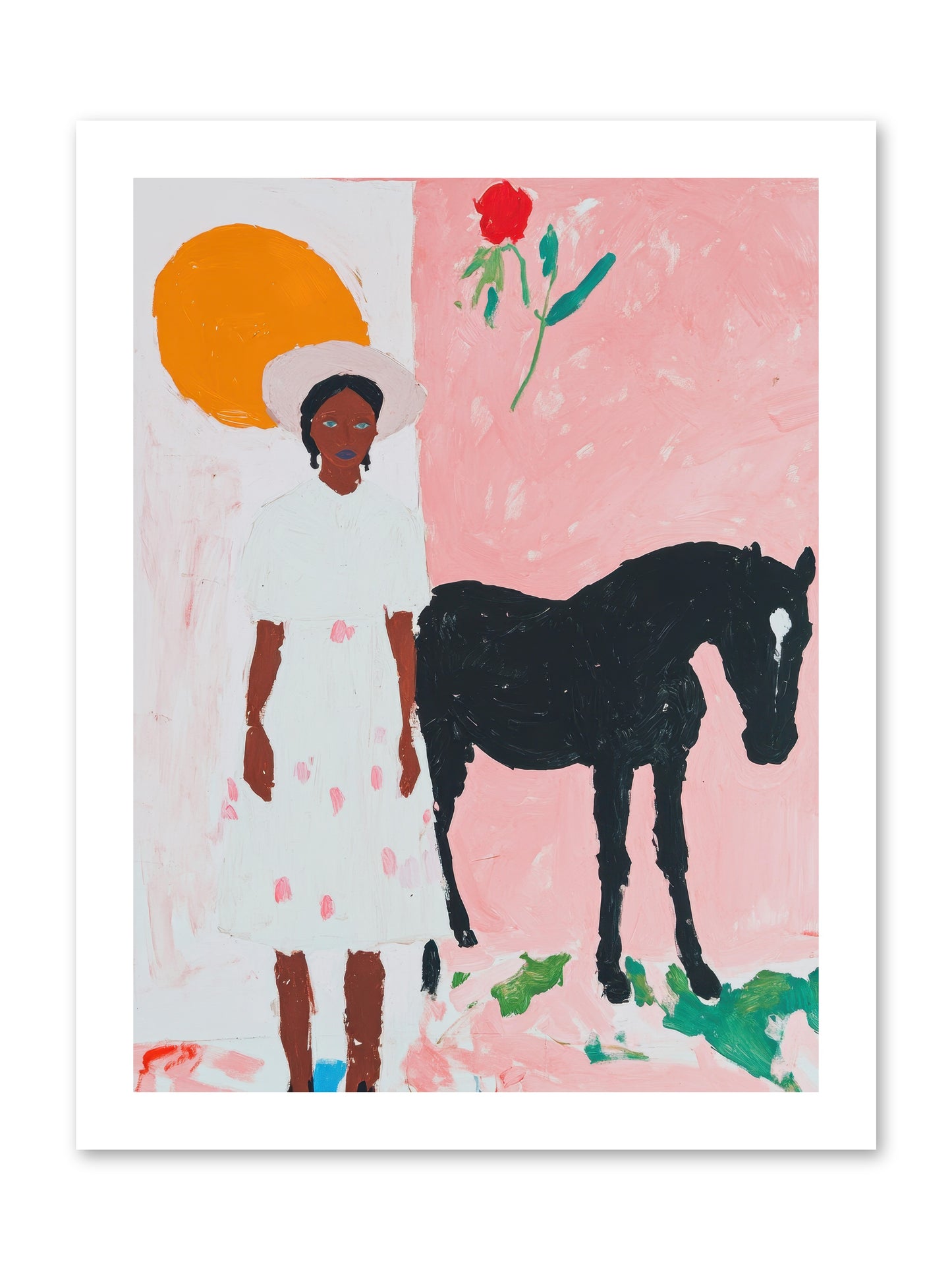 Sagebrush Silhouette -- Paper Print 12x16