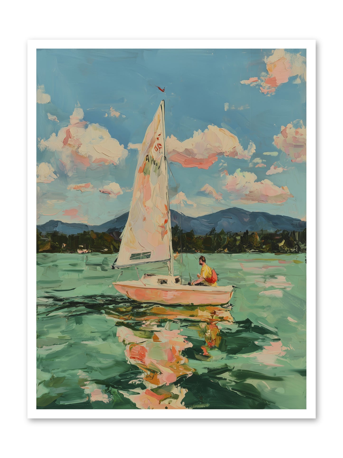 Sail Stories -- Paper Print 30x40