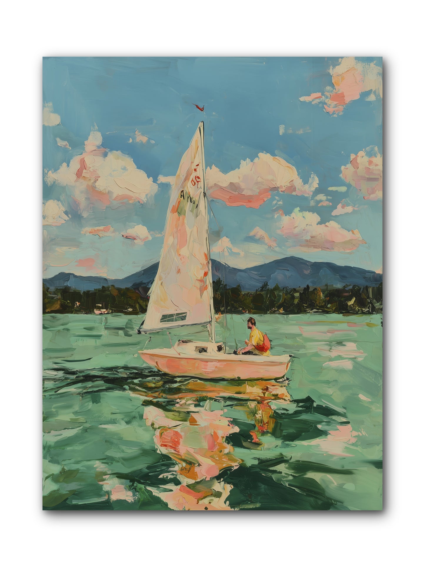 Sail Stories -- Wrapped Canvas 9x12