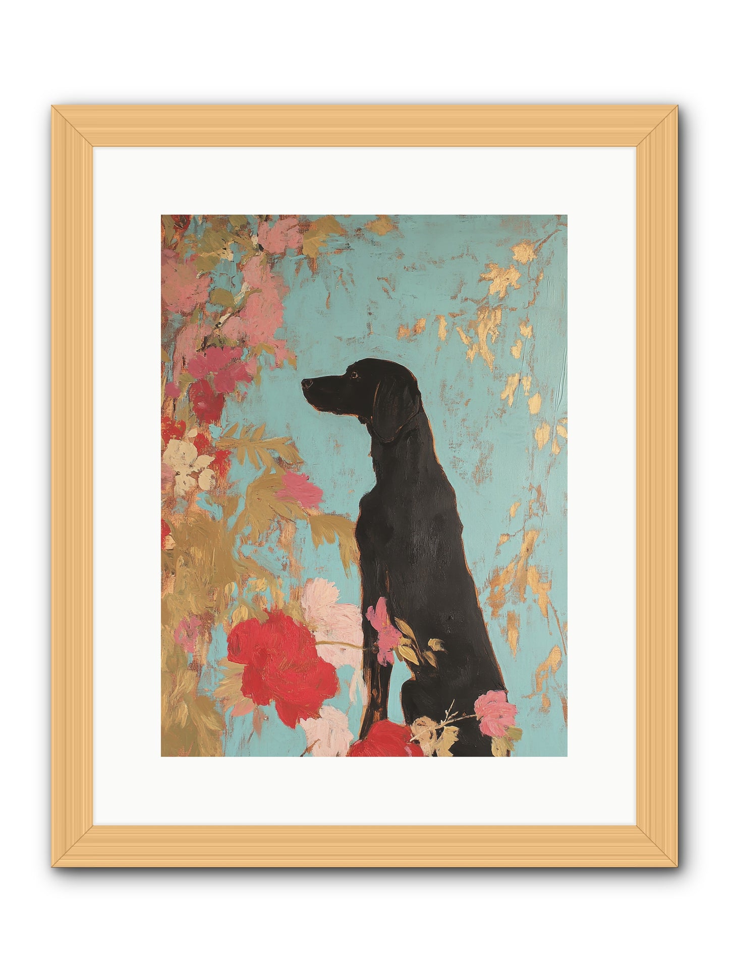 Sailor Boy -- Framed Print - Natural 12x16