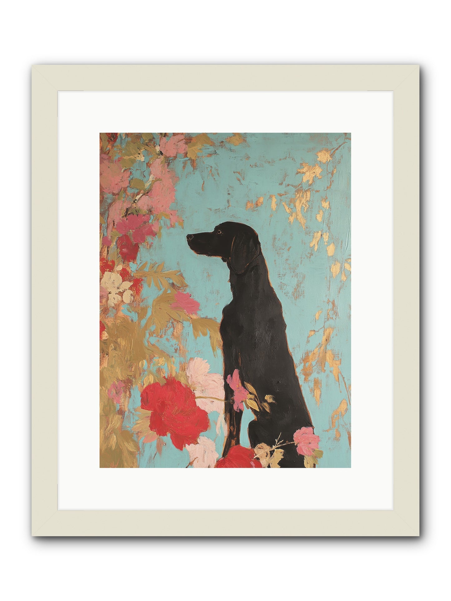 Sailor Boy -- Framed Print - White 12x16