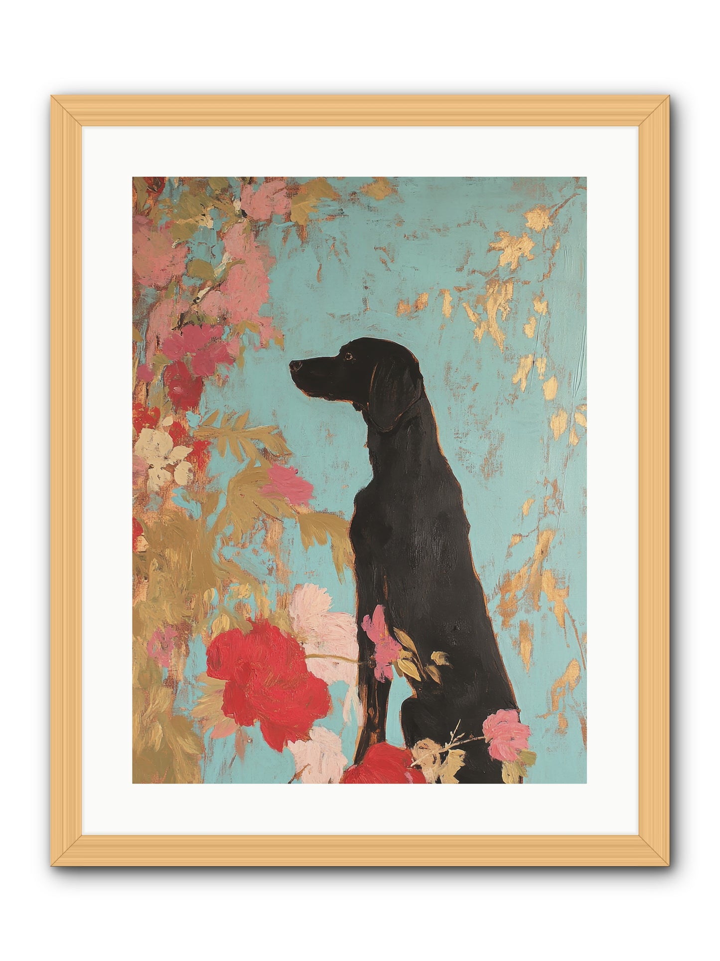 Sailor Boy -- Framed Print - Natural 18x24