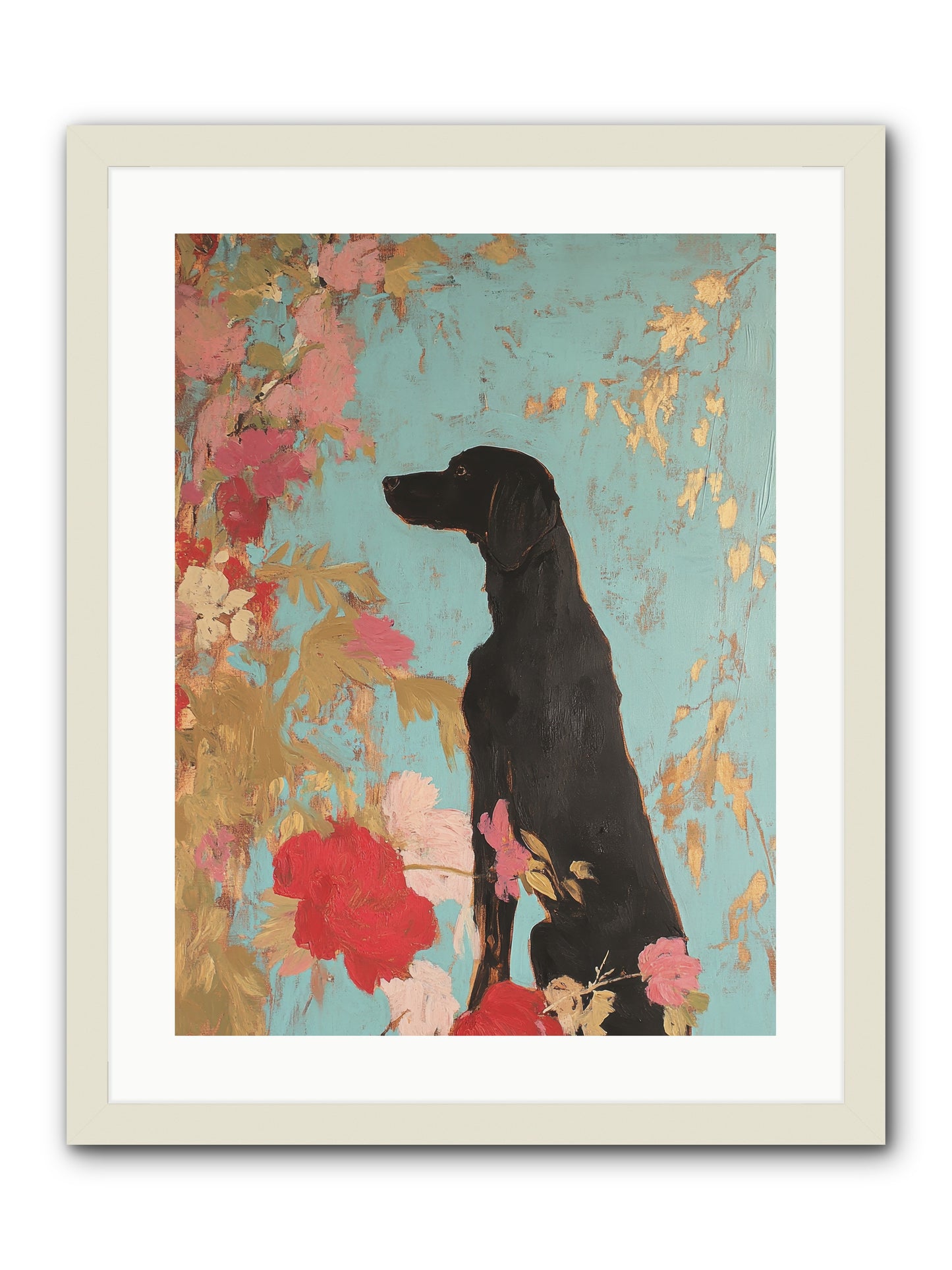 Sailor Boy -- Framed Print - White 18x24