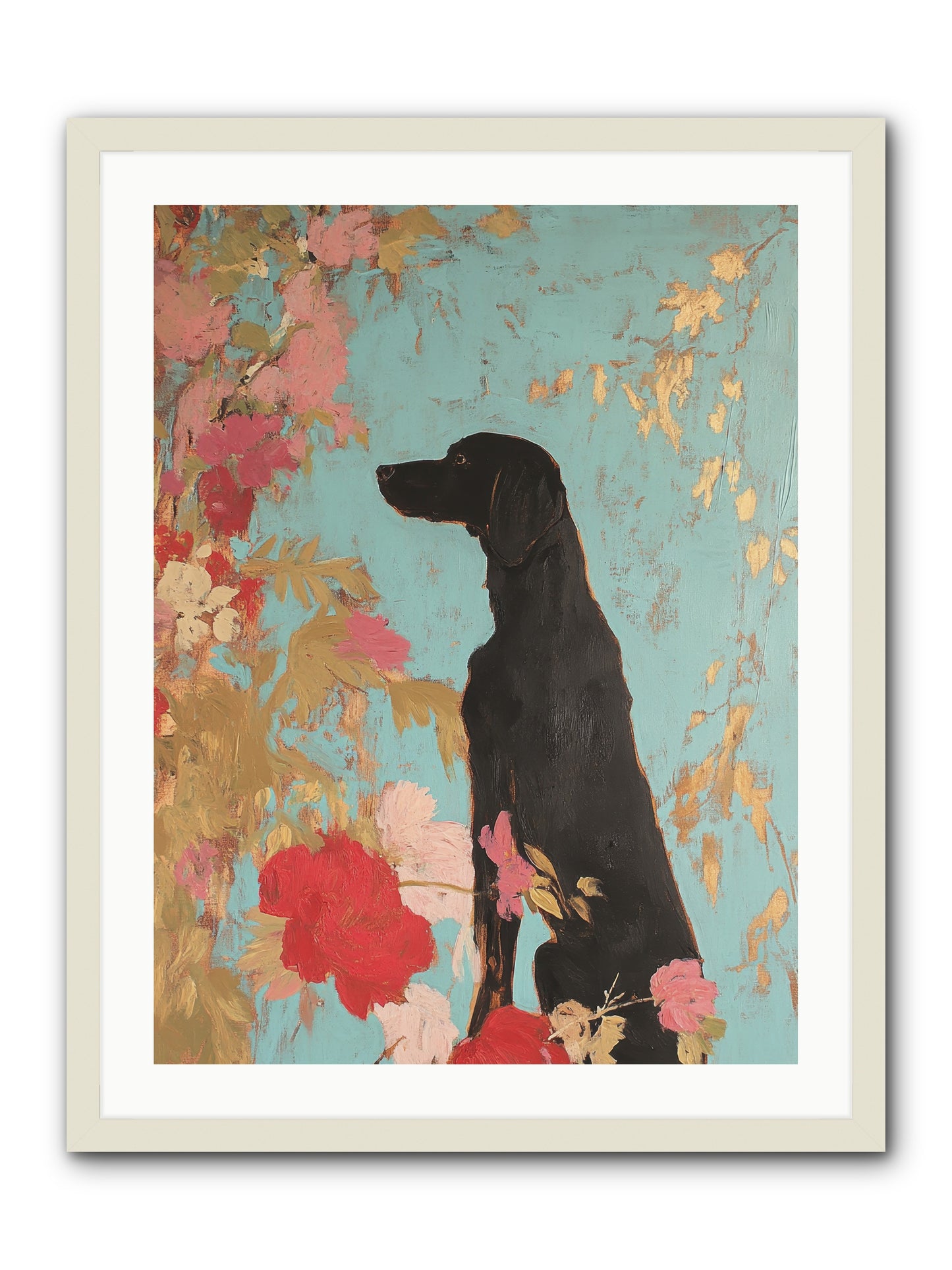 Sailor Boy -- Framed Print - White 24x32