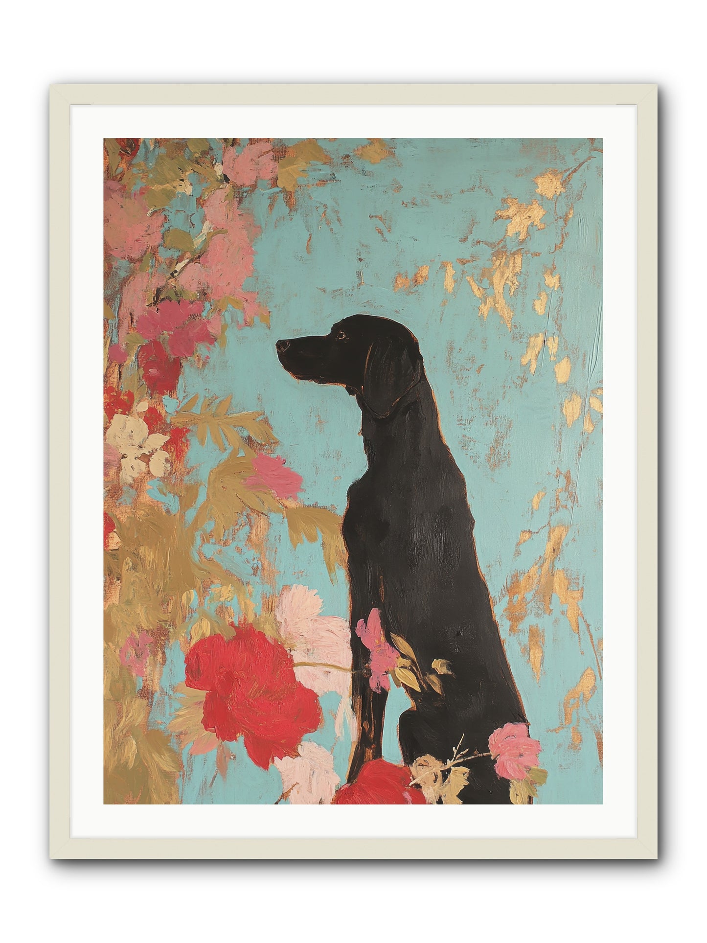 Sailor Boy -- Framed Print - White 30x40