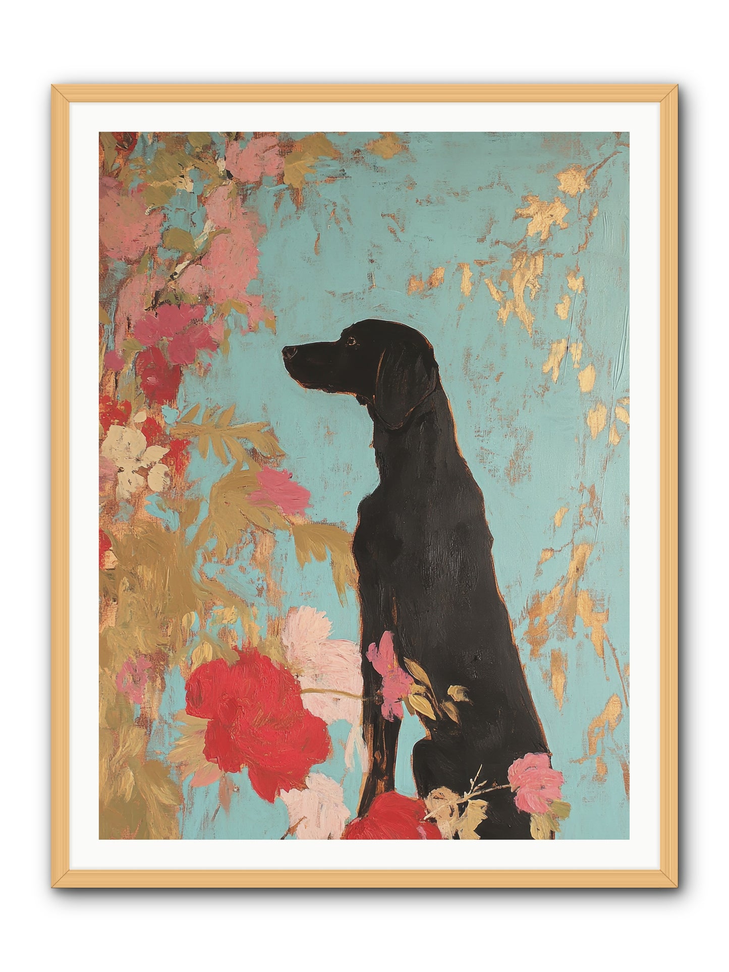 Sailor Boy -- Framed Print - Natural 36x48