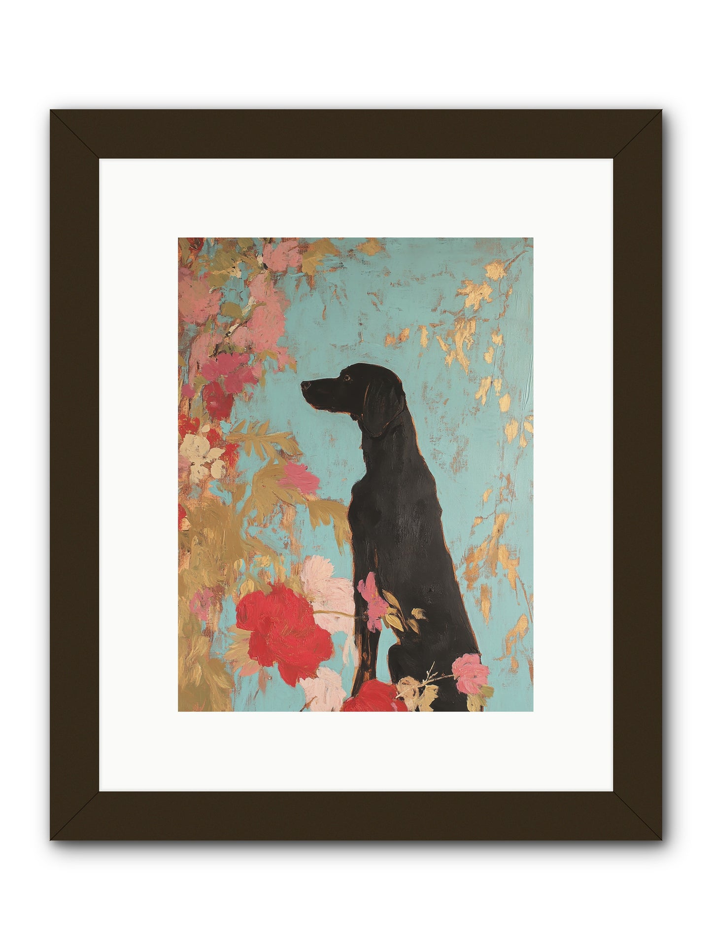 Sailor Boy -- Framed Print - Black 9x12