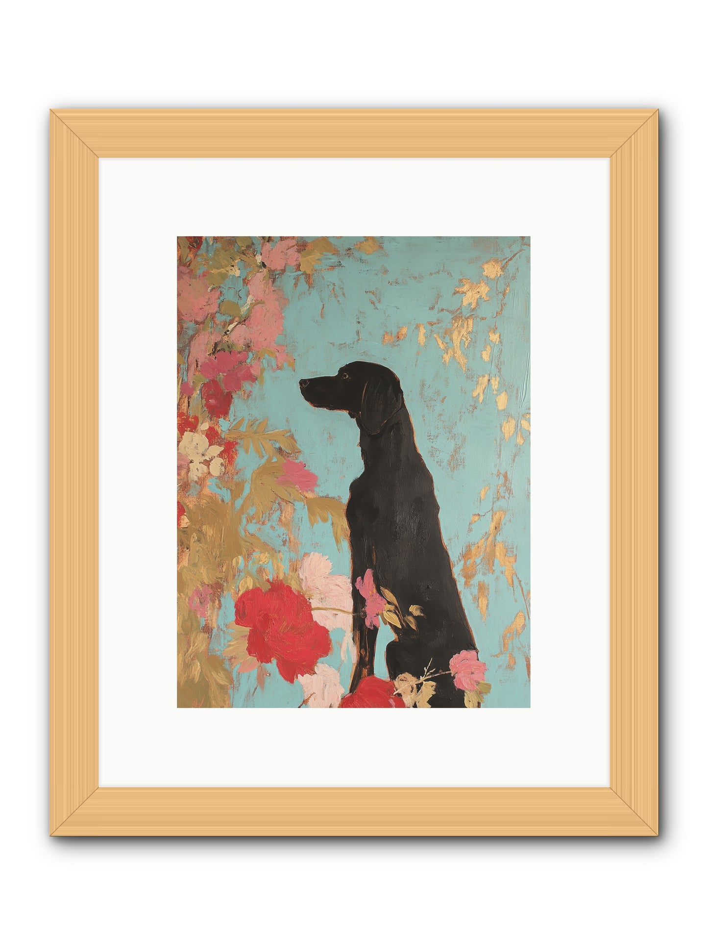 Sailor Boy -- Framed Print - Natural 9x12