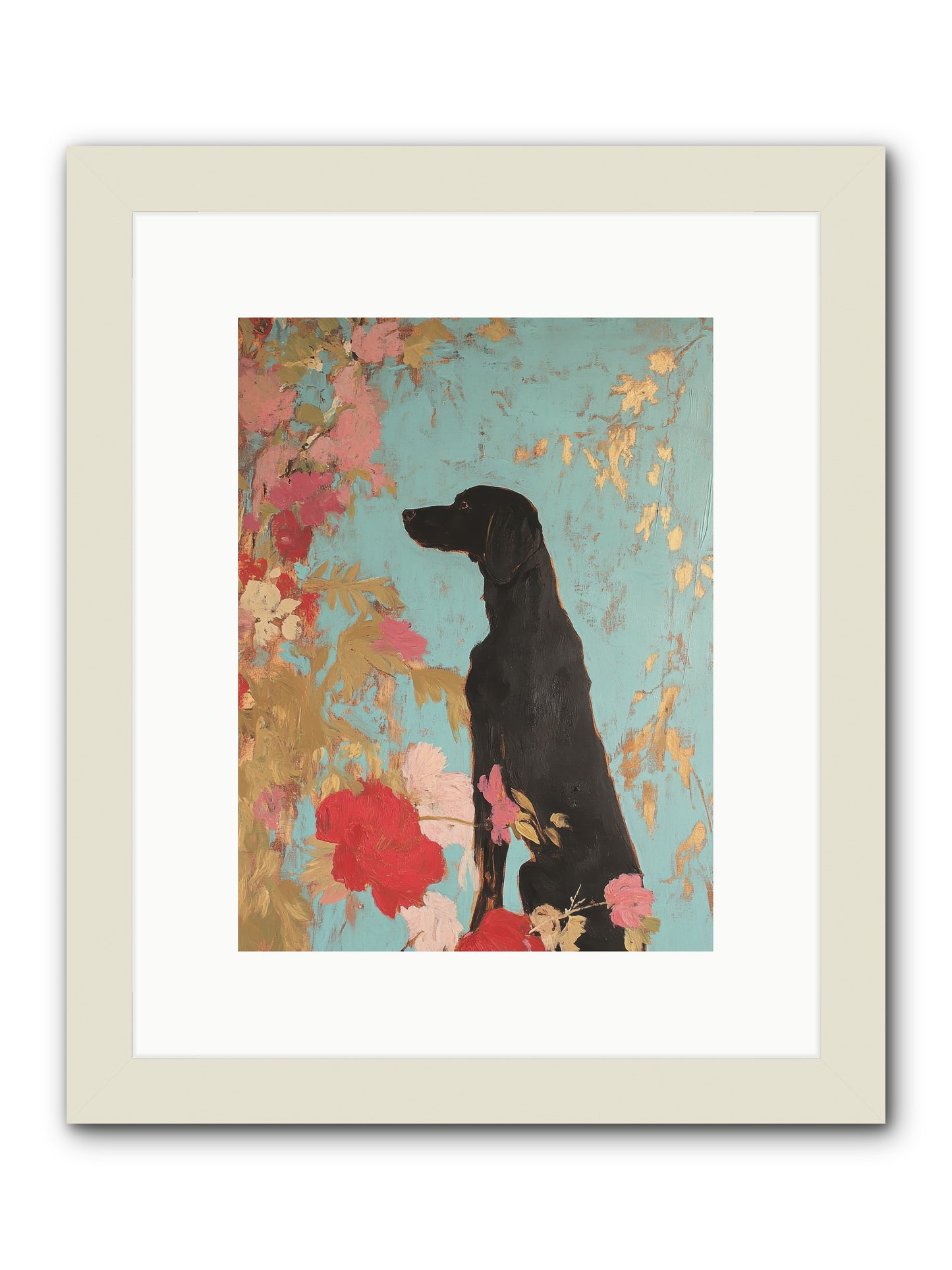 Sailor Boy -- Framed Print - White 9x12