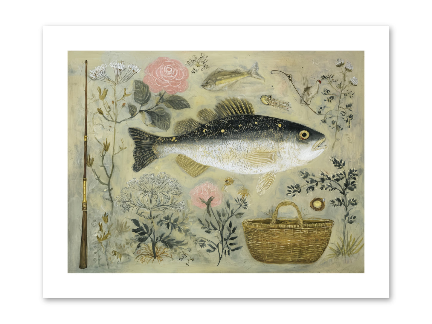 Sailor's Journal -- Loose Canvas Print 12x9