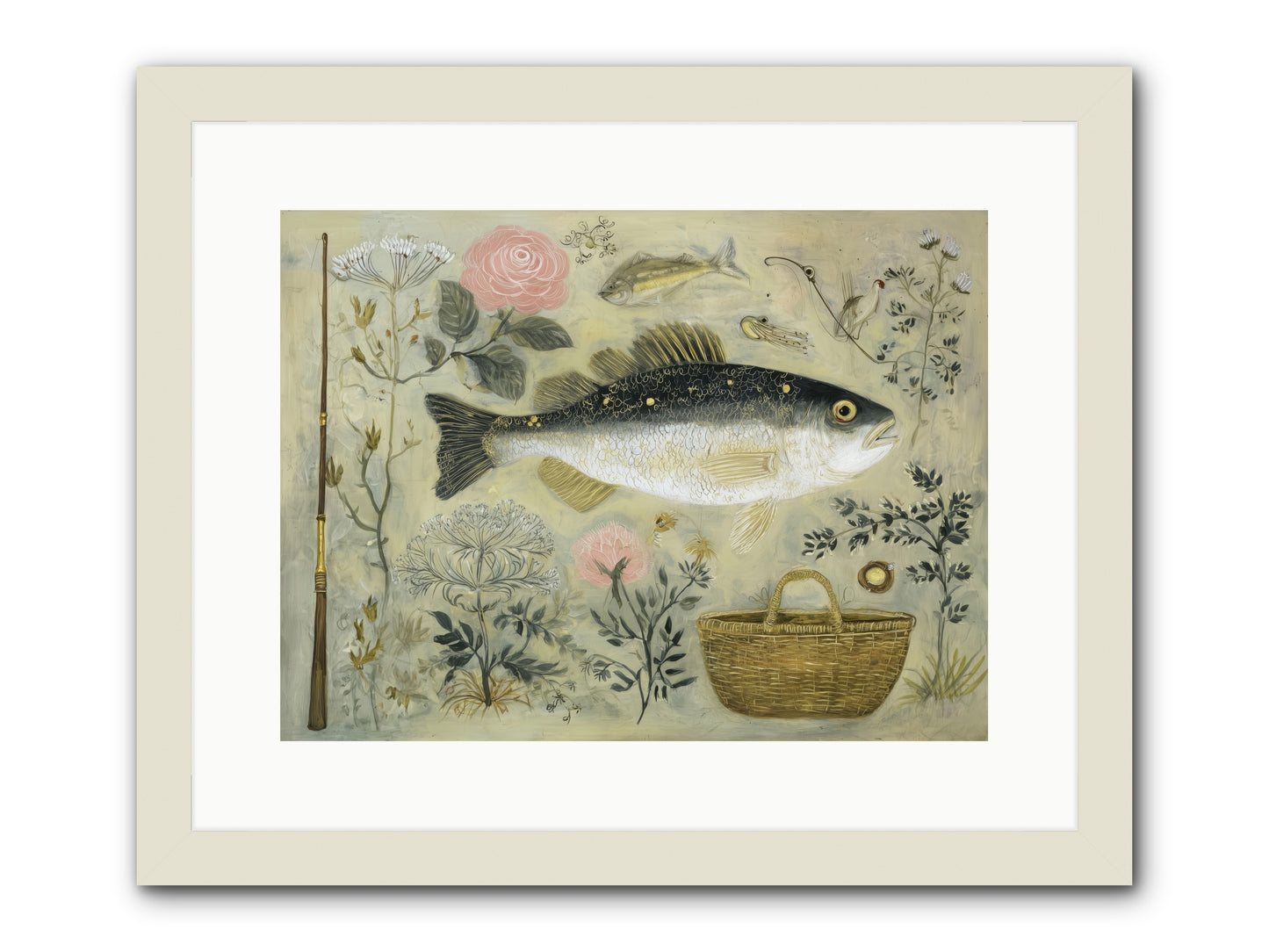 Sailor's Journal -- Framed Print - White 16x12