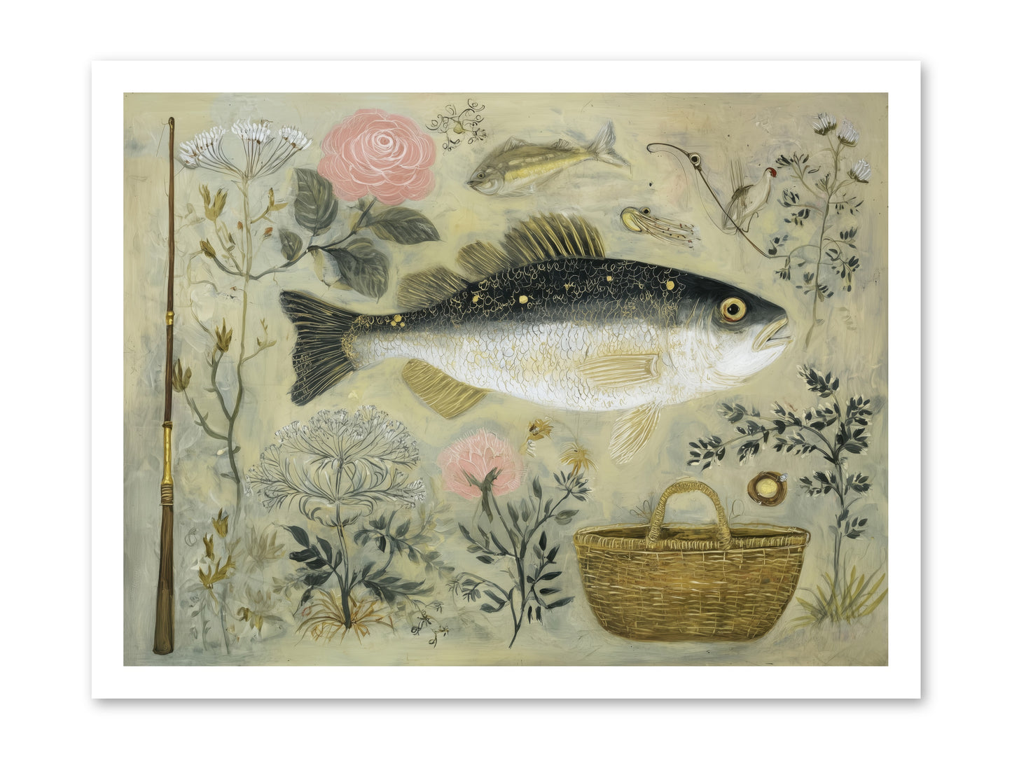 Sailor's Journal -- Loose Canvas Print 24x18