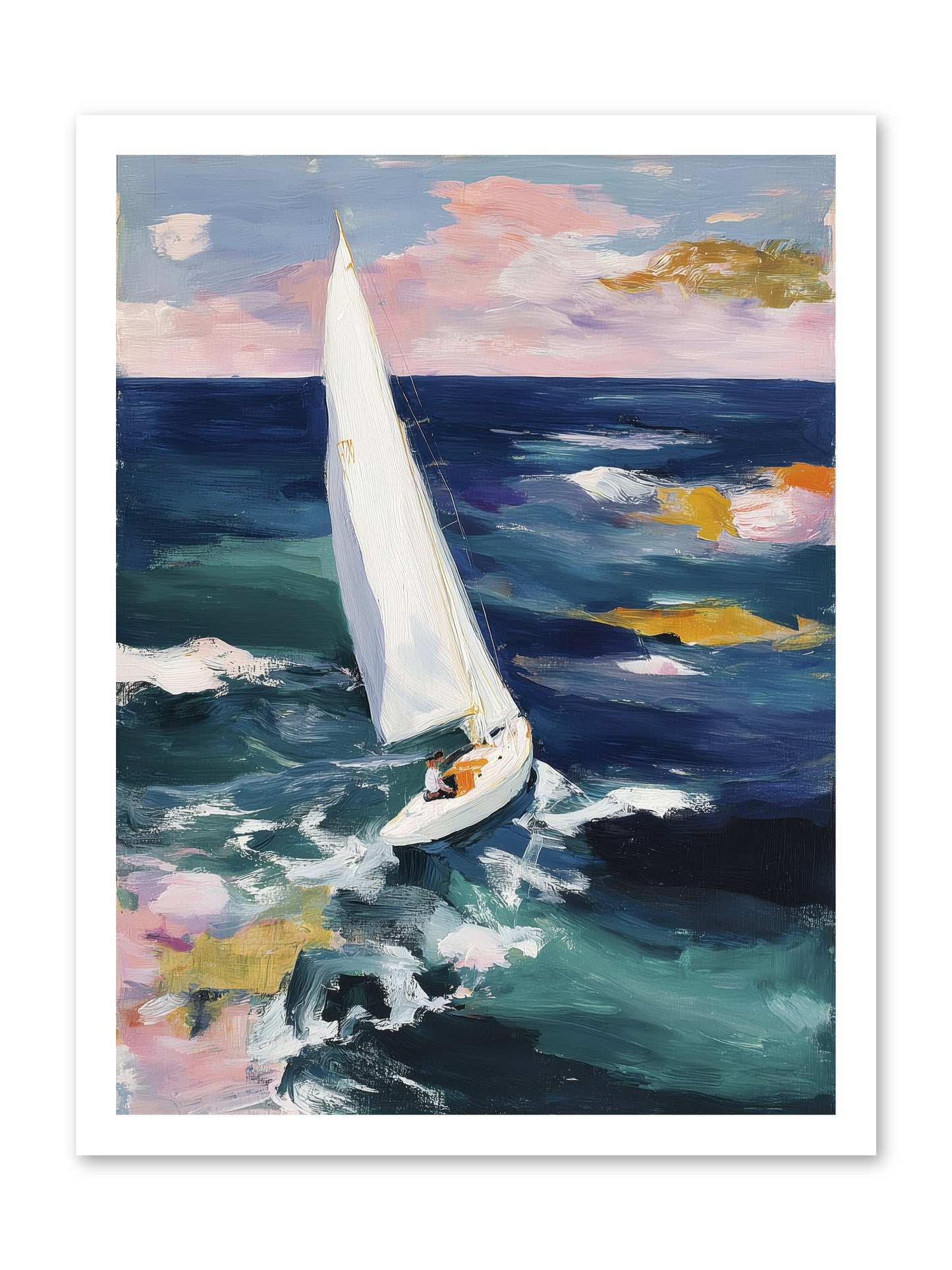 Sailor's Vision -- Loose Canvas Print 18x24