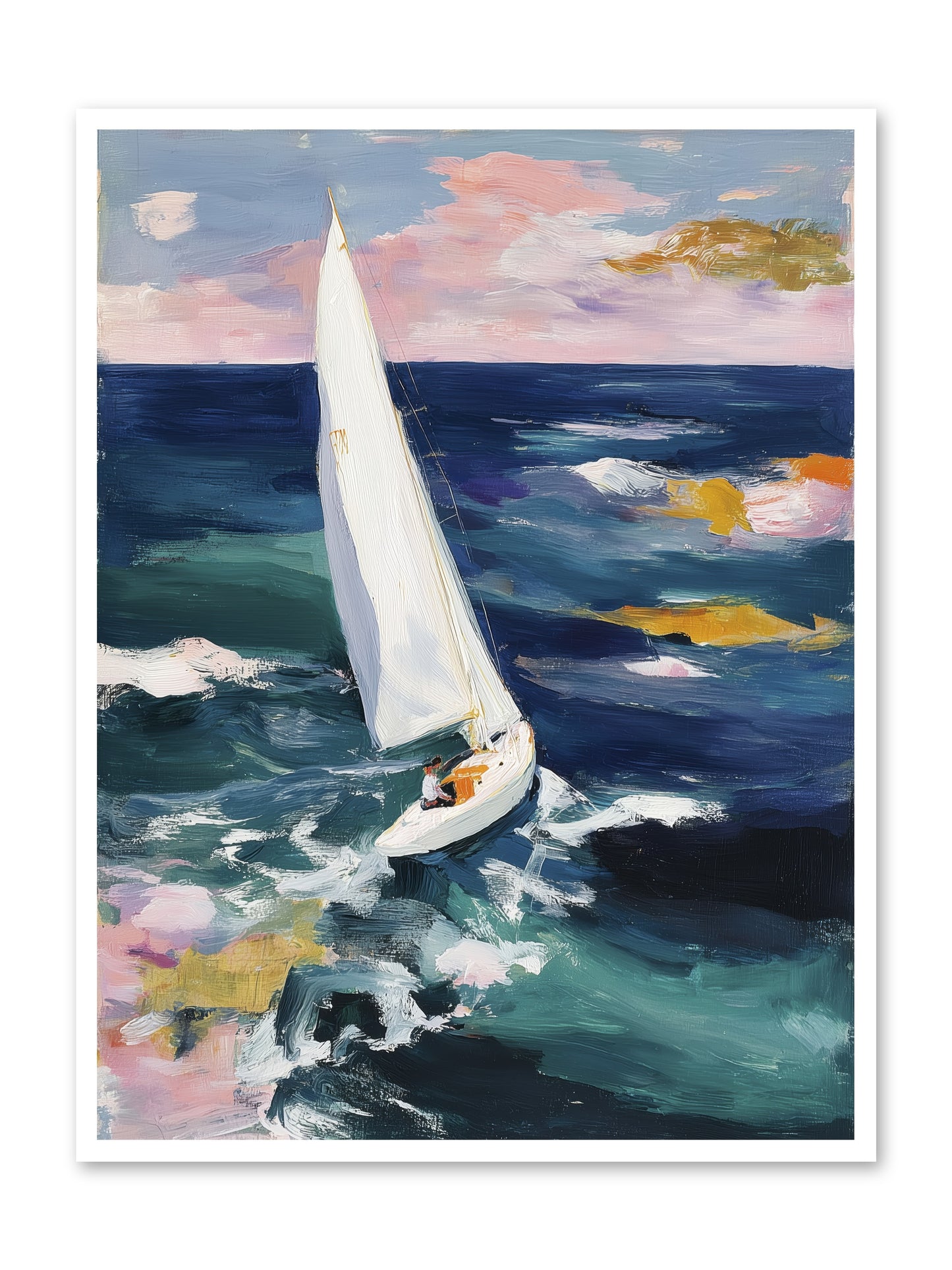 Sailor's Vision -- Loose Canvas Print 36x48