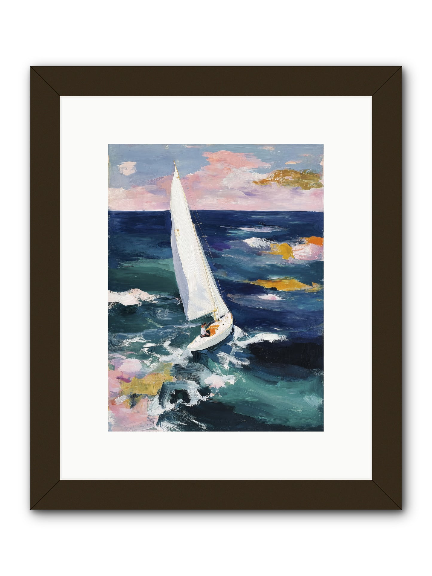 Sailor's Vision -- Framed Print - Black 9x12