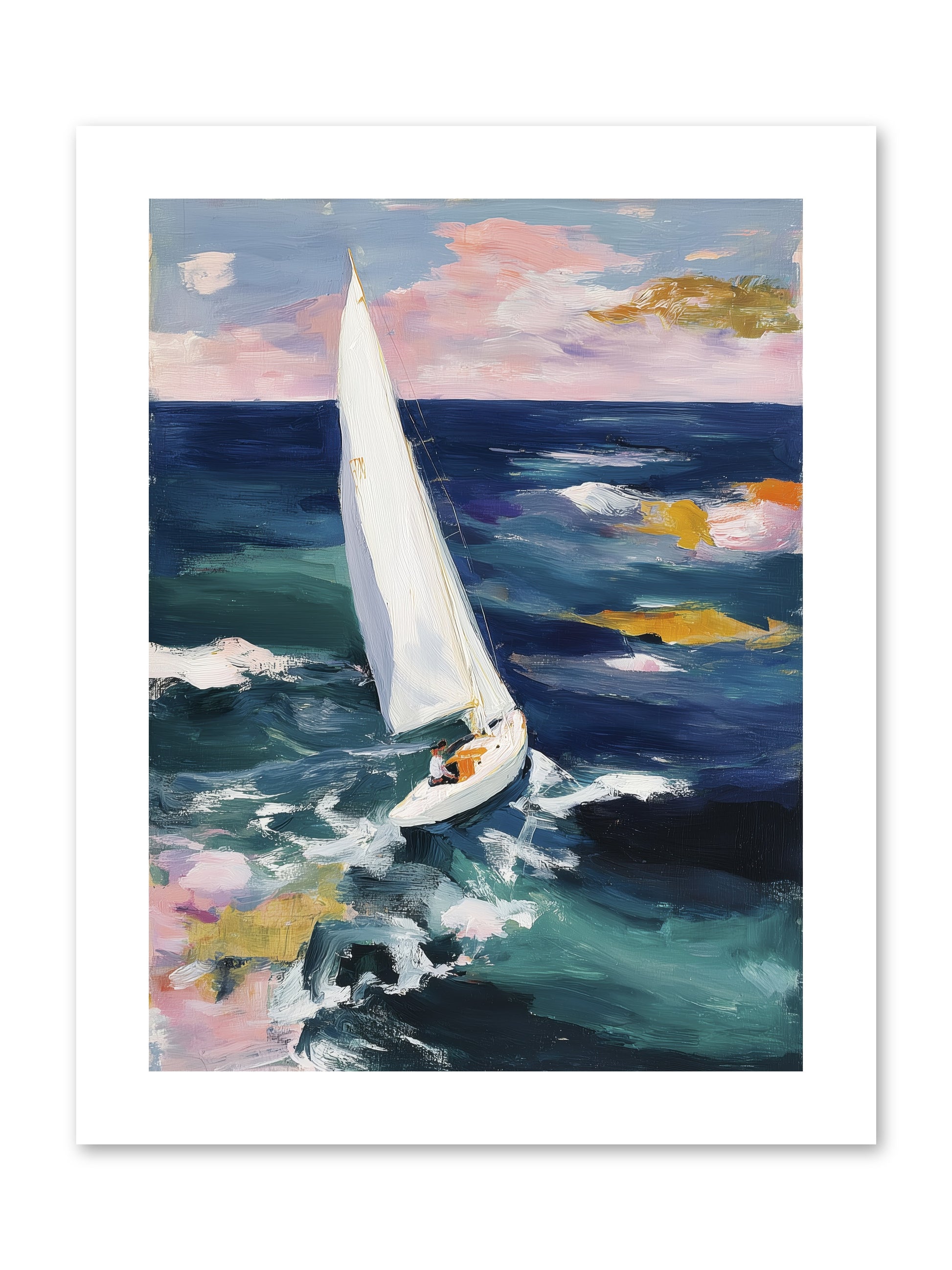Sailor's Vision -- Paper Print 9x12
