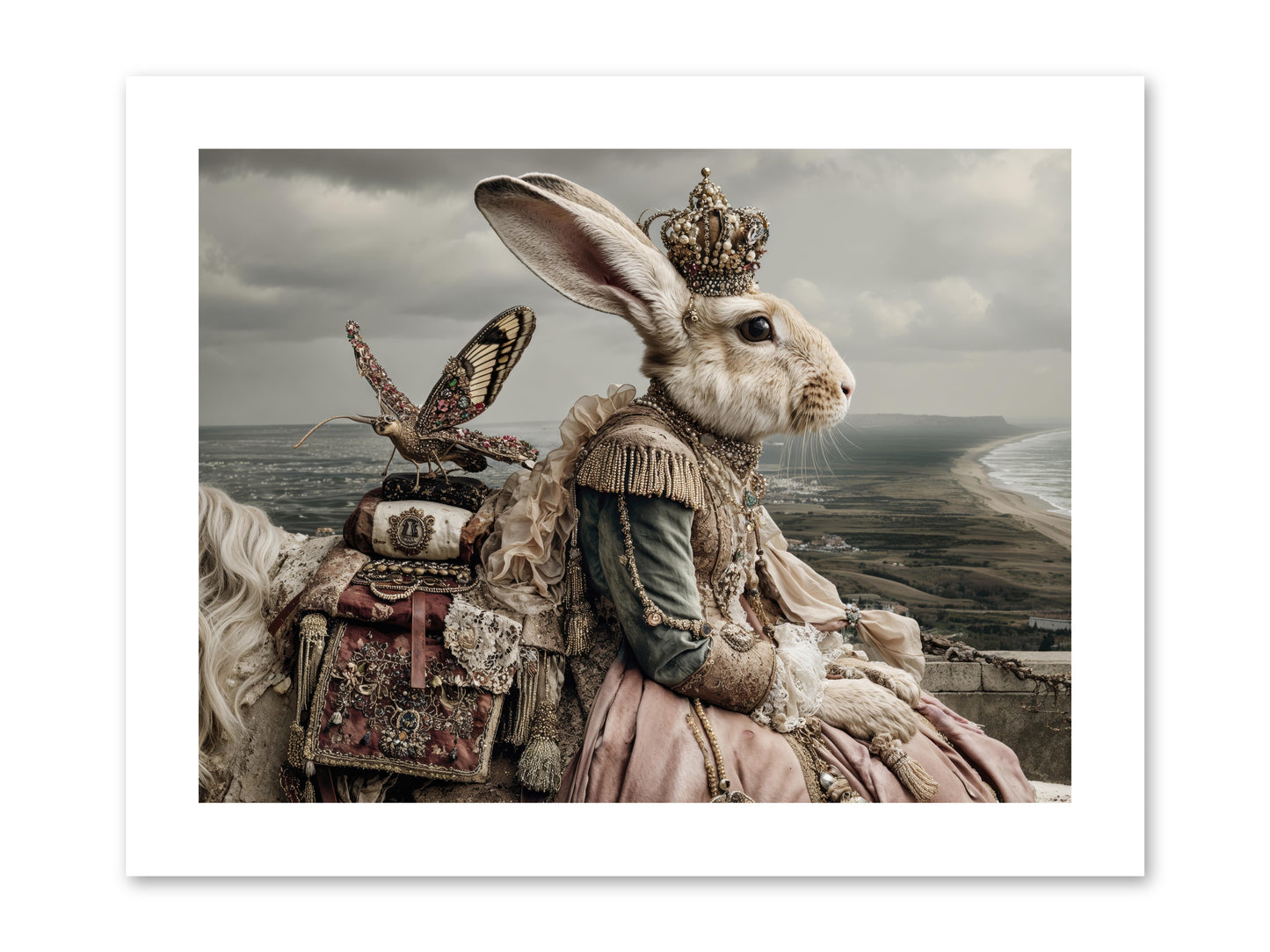 Saint Clover -- Loose Canvas Print 12x9