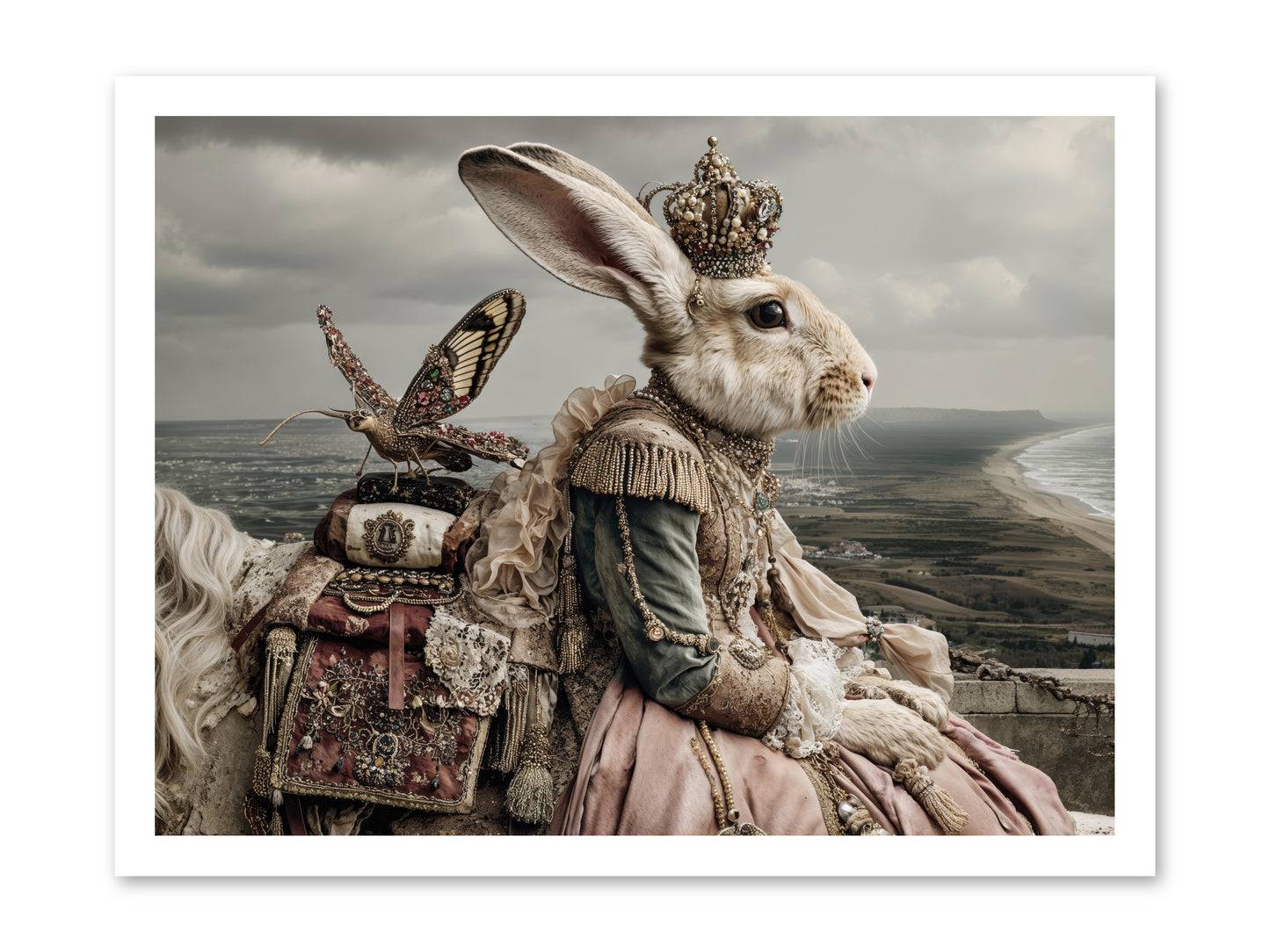 Saint Clover -- Loose Canvas Print 24x18