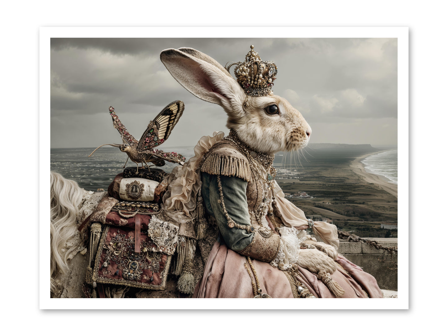 Saint Clover -- Loose Canvas Print 32x24