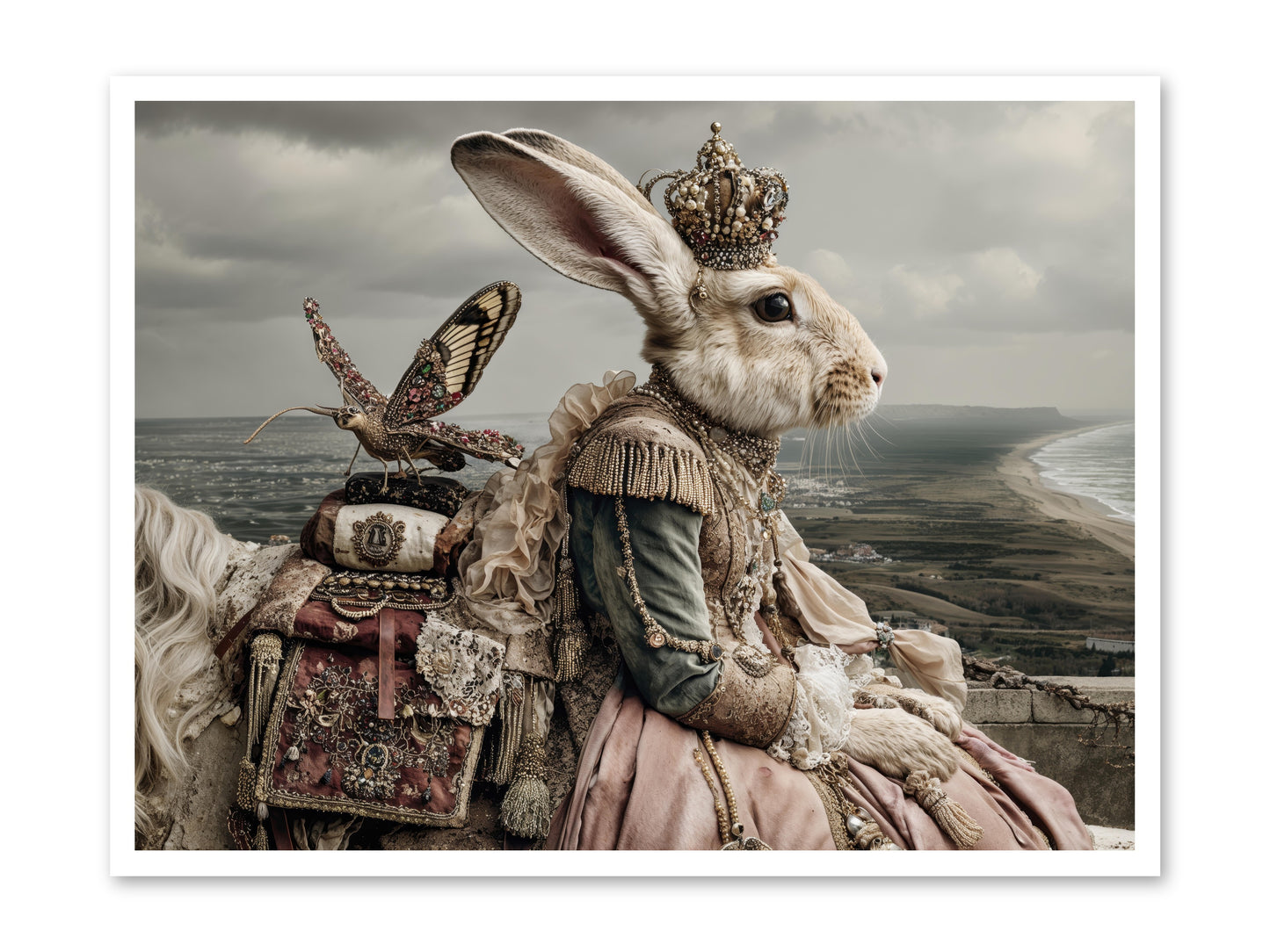 Saint Clover -- Loose Canvas Print 40x30