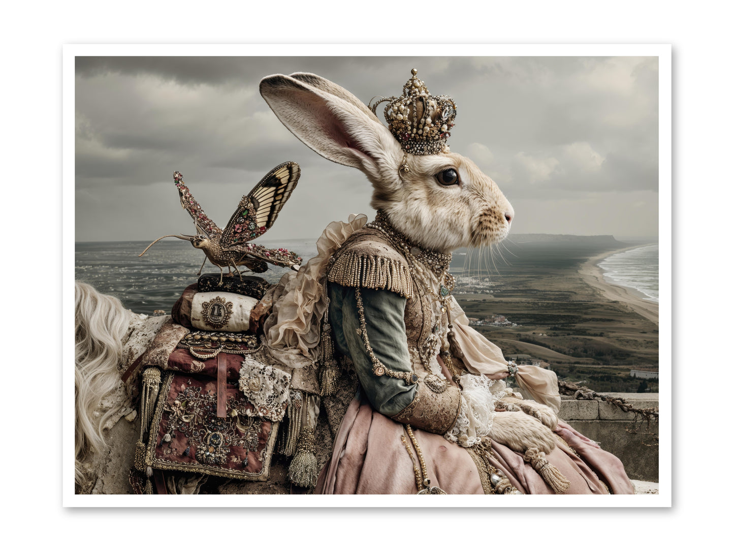 Saint Clover -- Loose Canvas Print 48x36