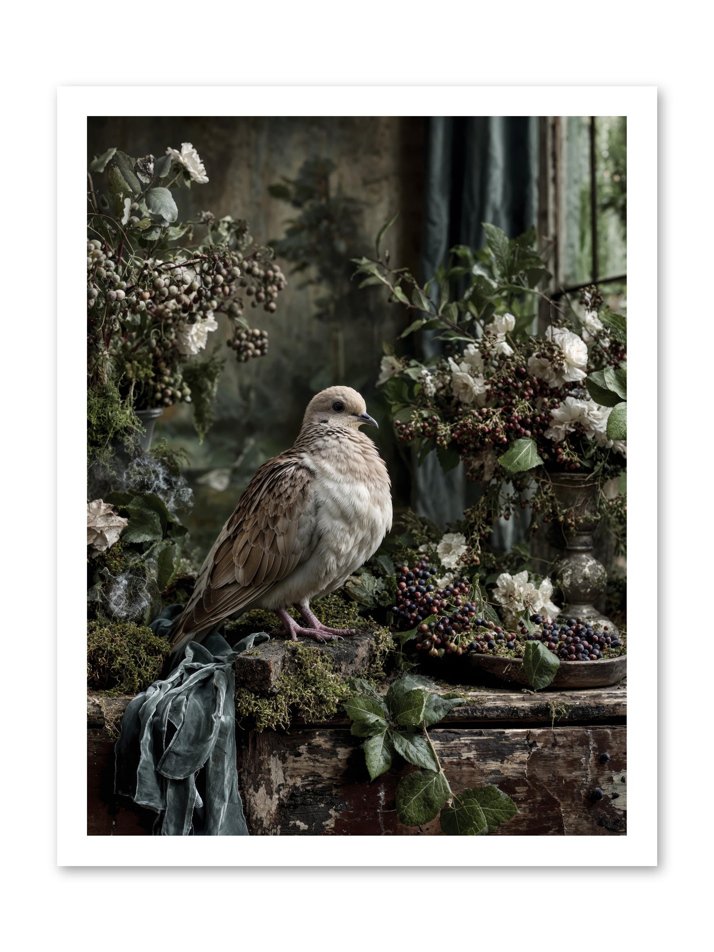Salinger -- Loose Canvas Print 18x24