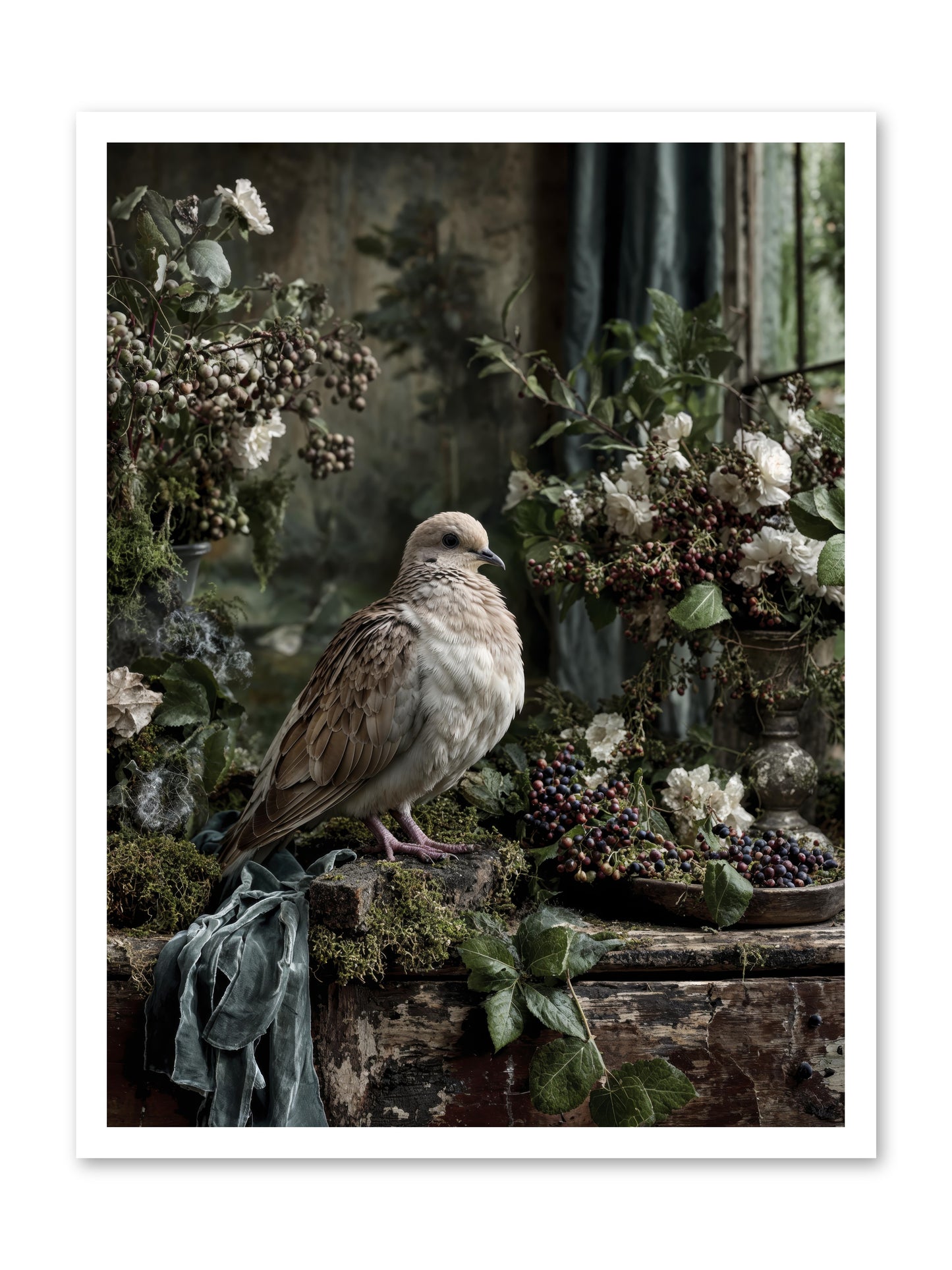 Salinger -- Loose Canvas Print 24x32