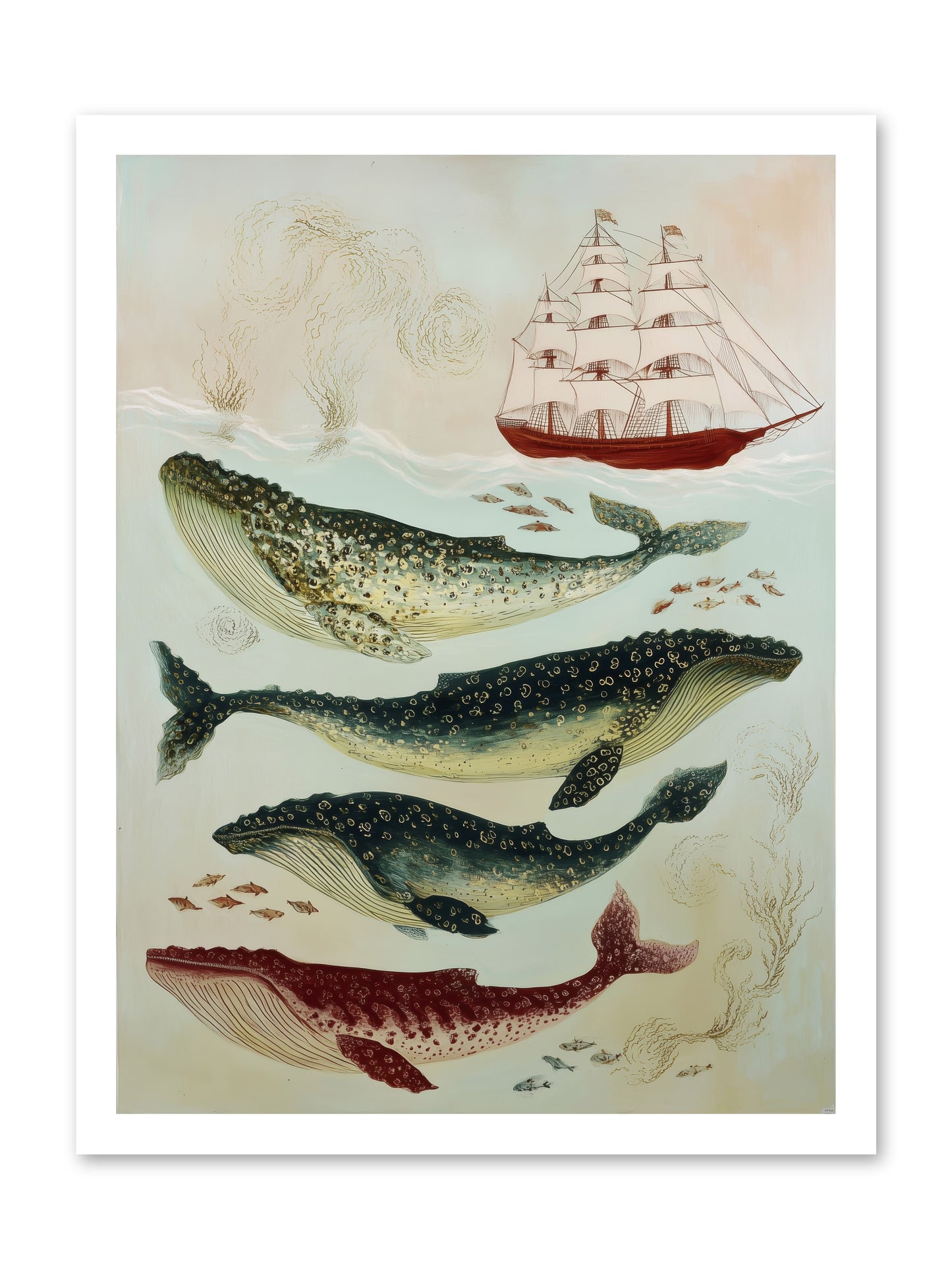 Salt Air Serenade -- Paper Print 18x24
