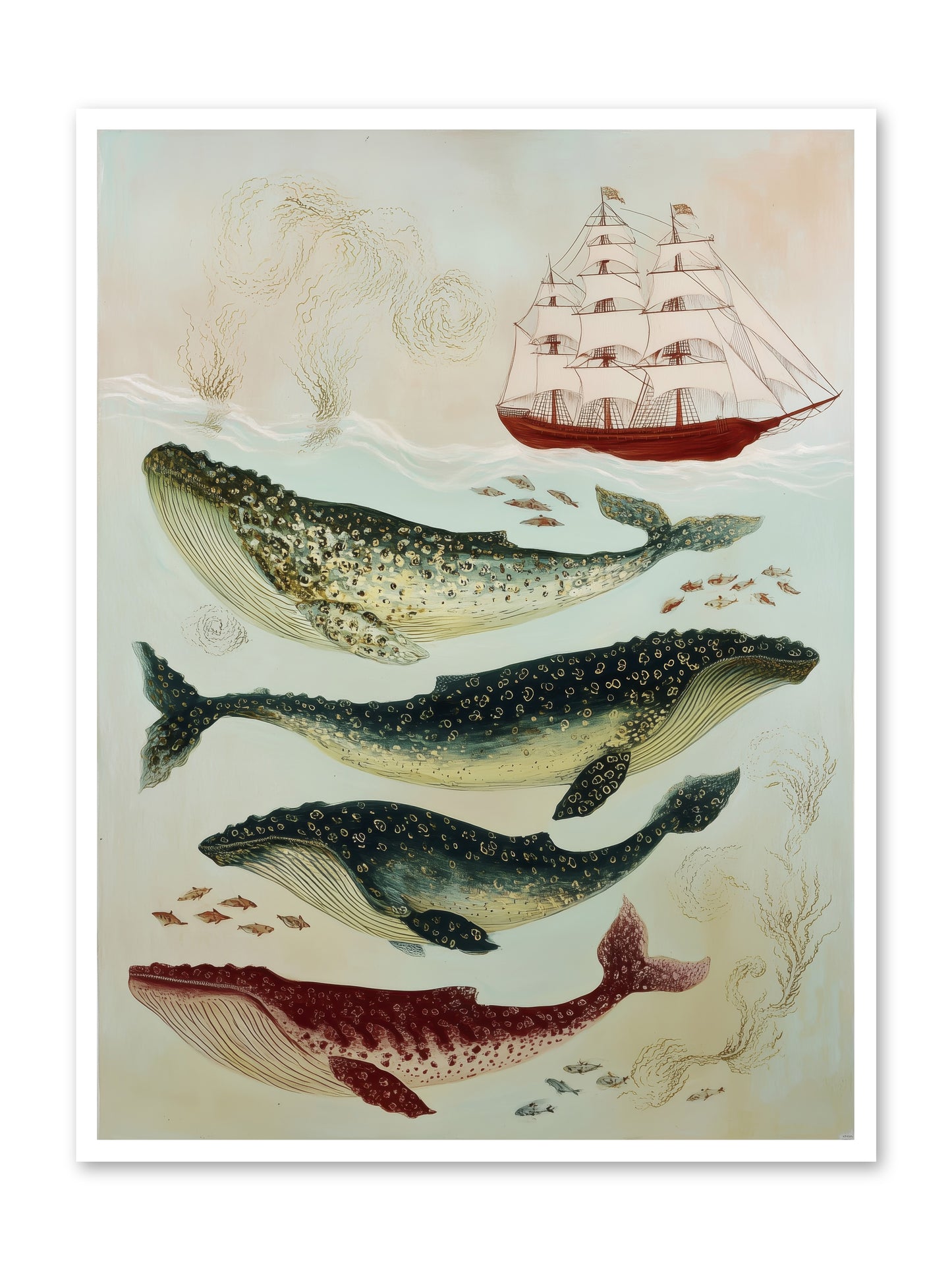 Salt Air Serenade -- Paper Print 36x48