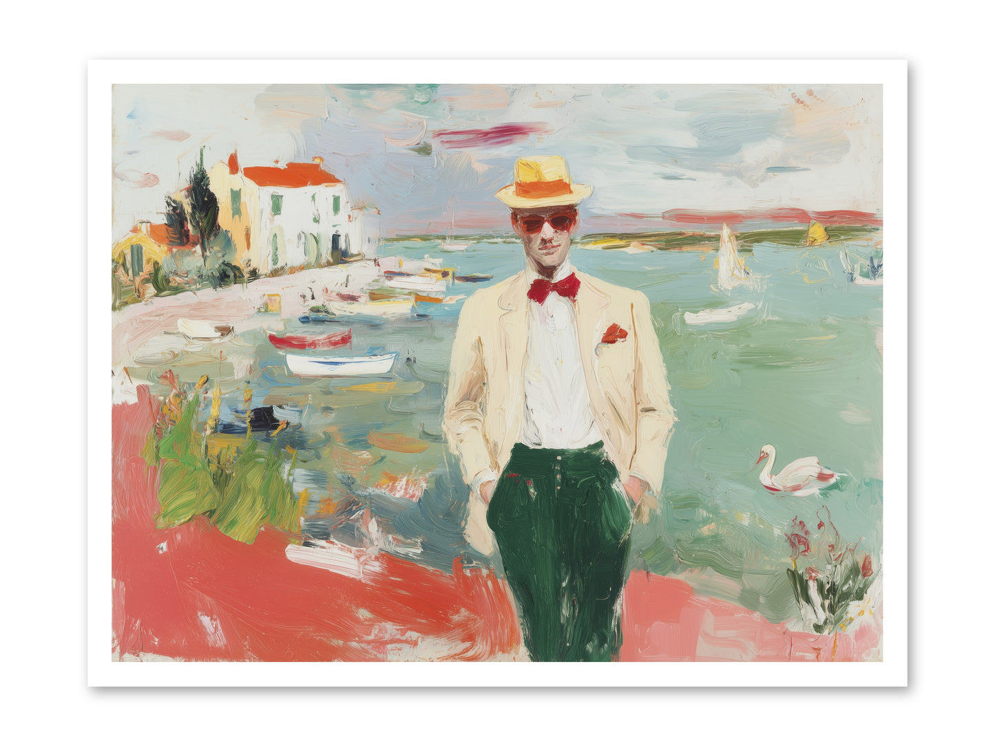 Salt Air Serenity -- Loose Canvas Print 32x24