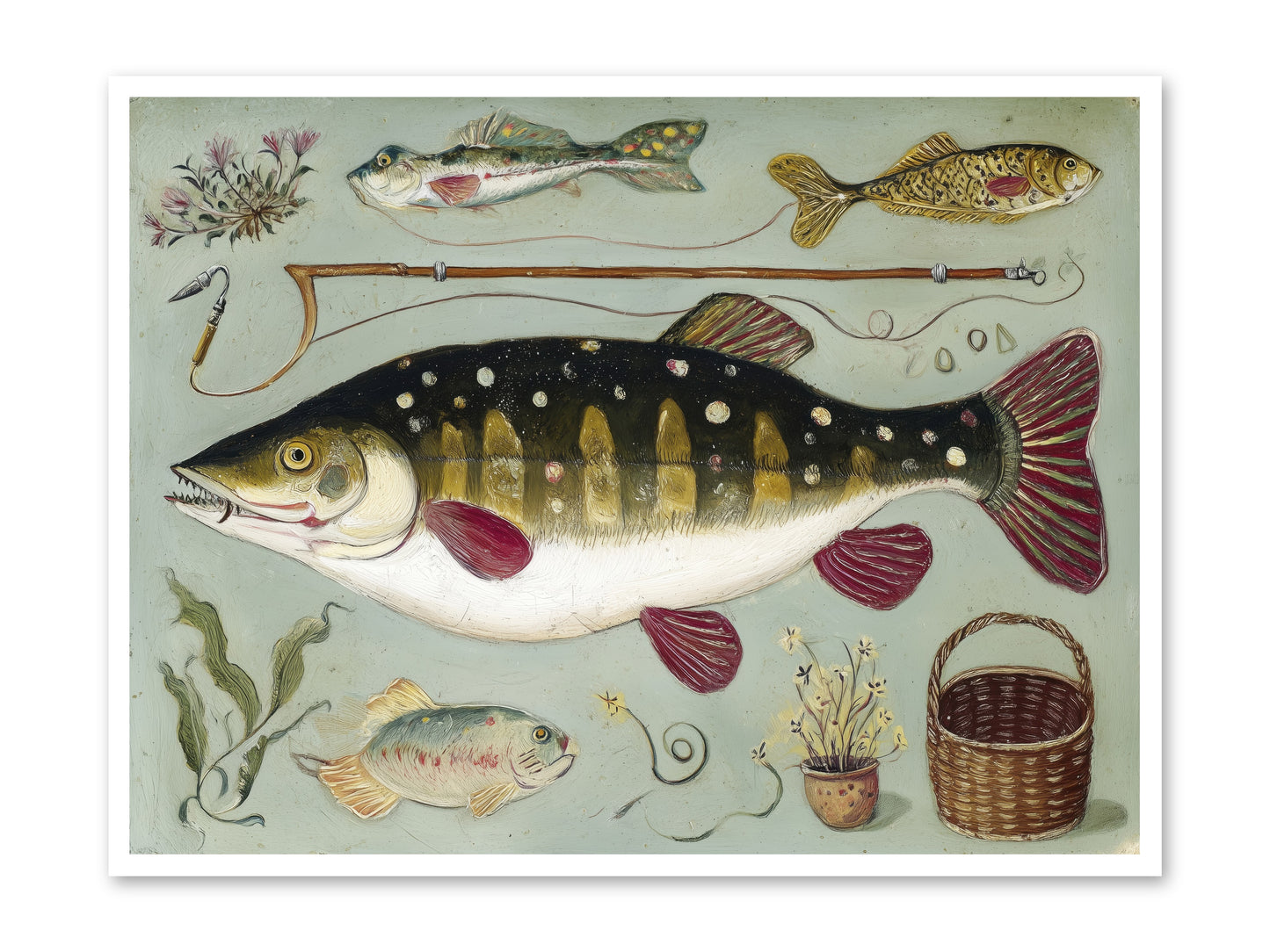Salt Life Story -- Paper Print 48x36