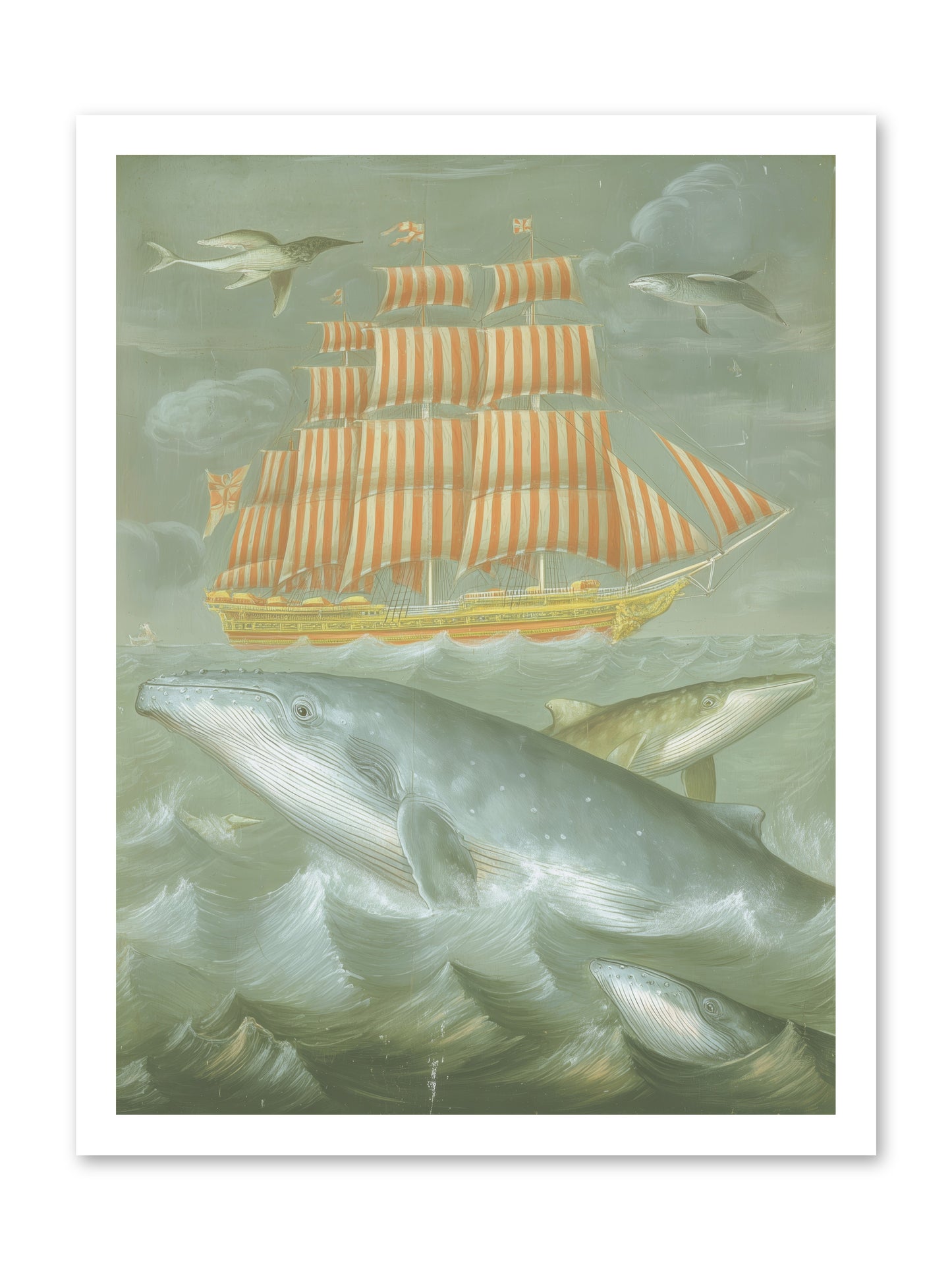 Saltwater Ghosts -- Paper Print 18x24