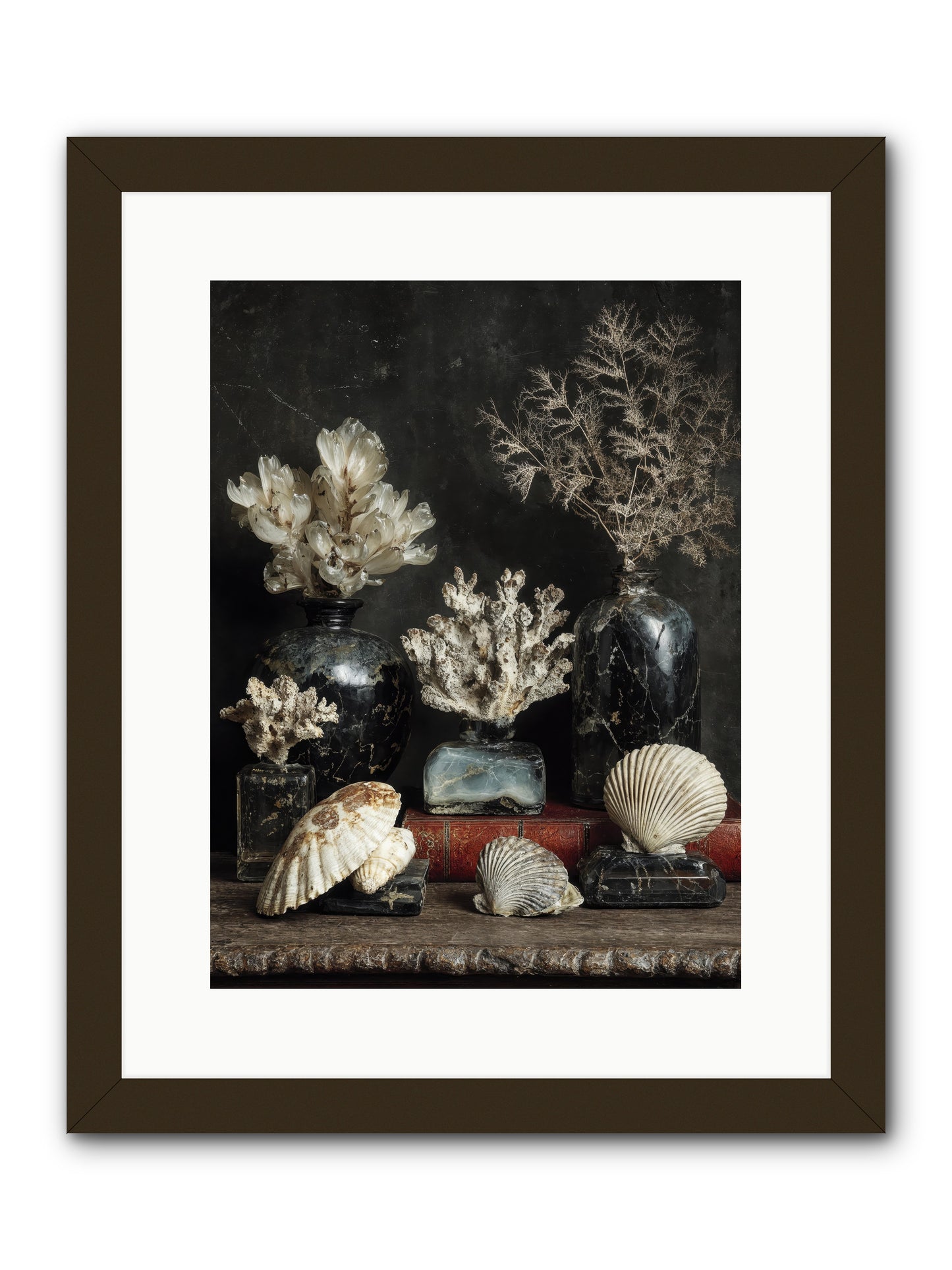 Saltwater Sonnets -- Framed Print - Black 12x16