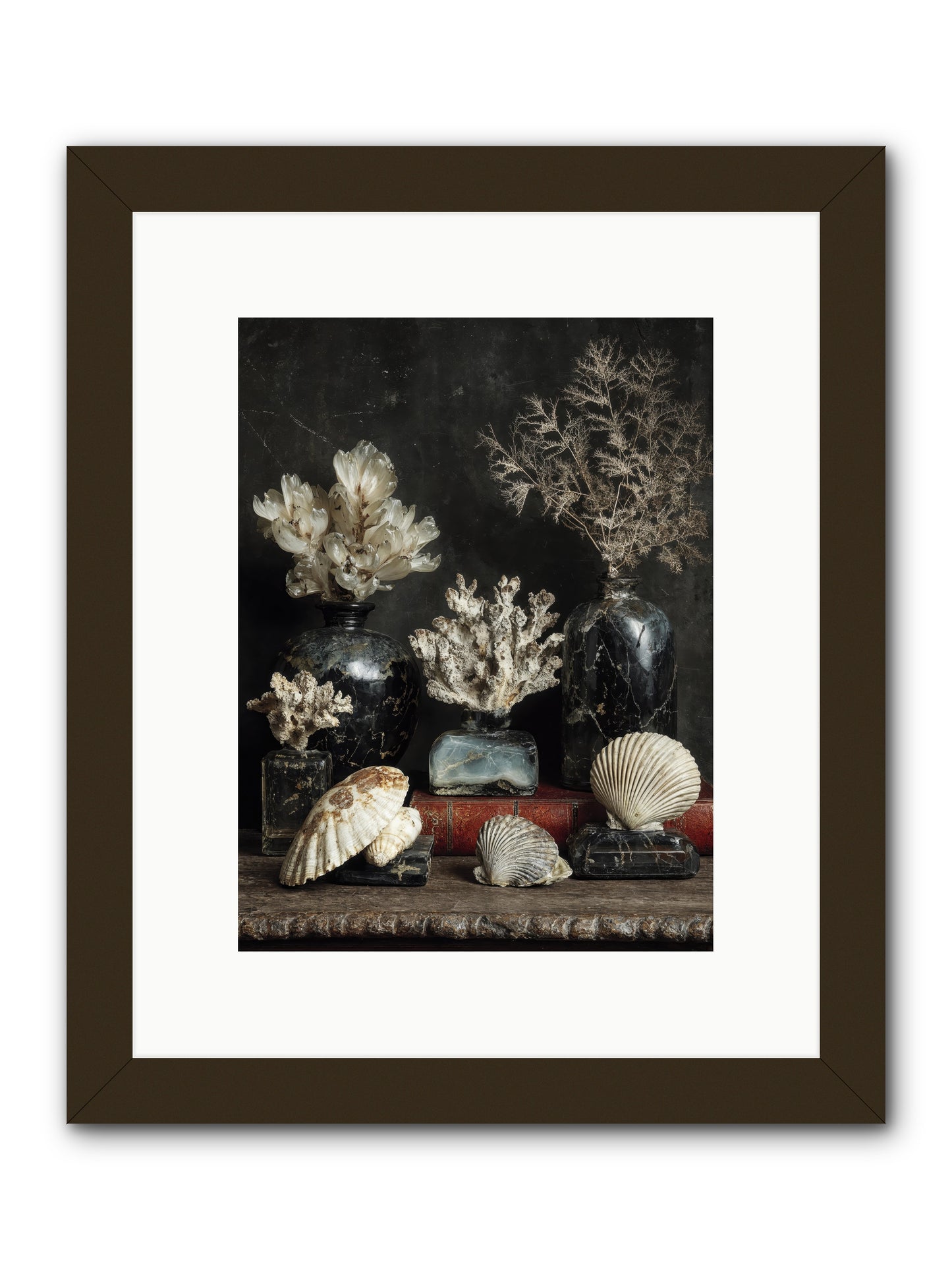 Saltwater Sonnets -- Framed Print - Black 9x12