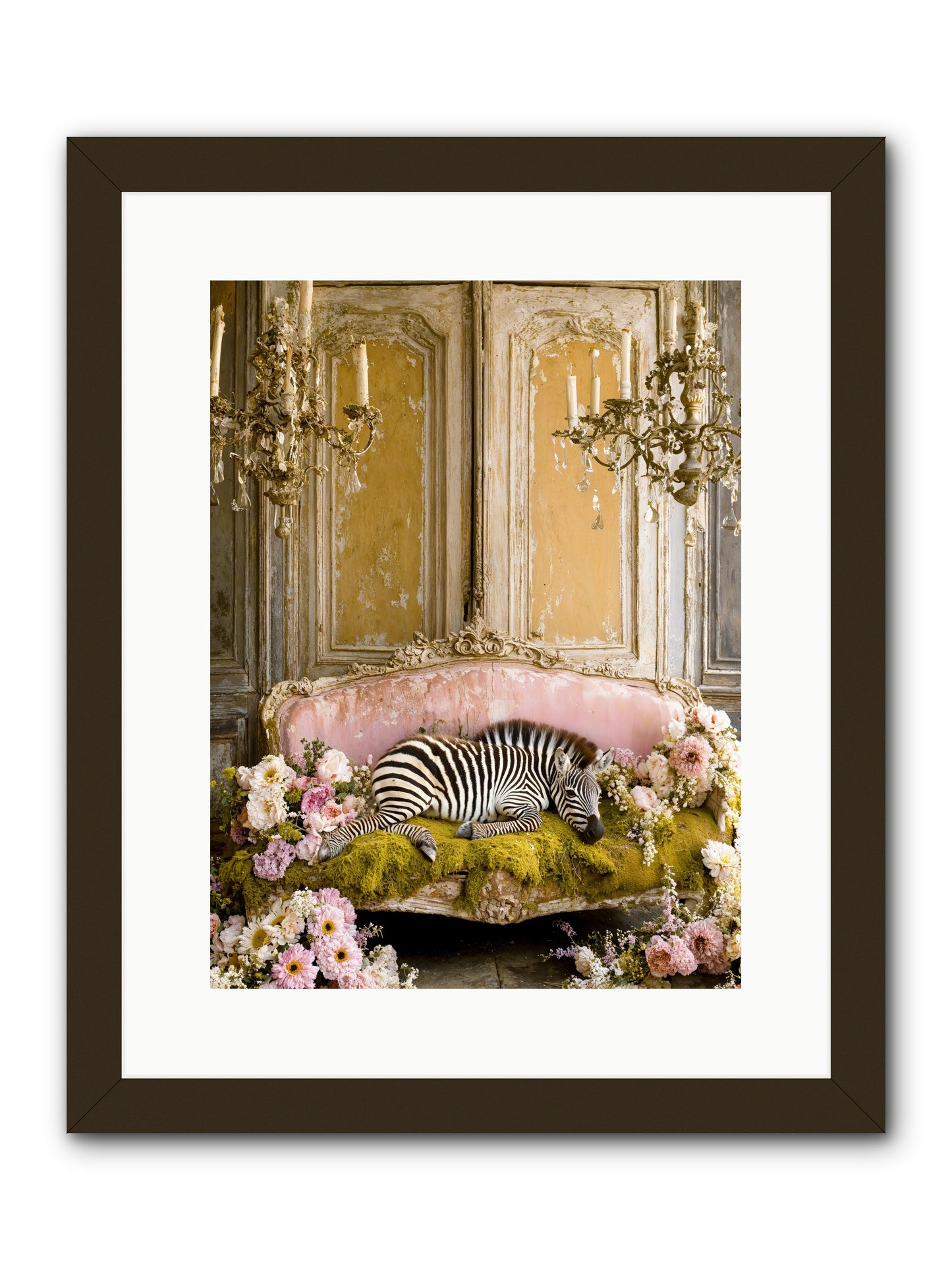 Sanctuary Of Wild Wonder -- Framed Print - Black 12x16