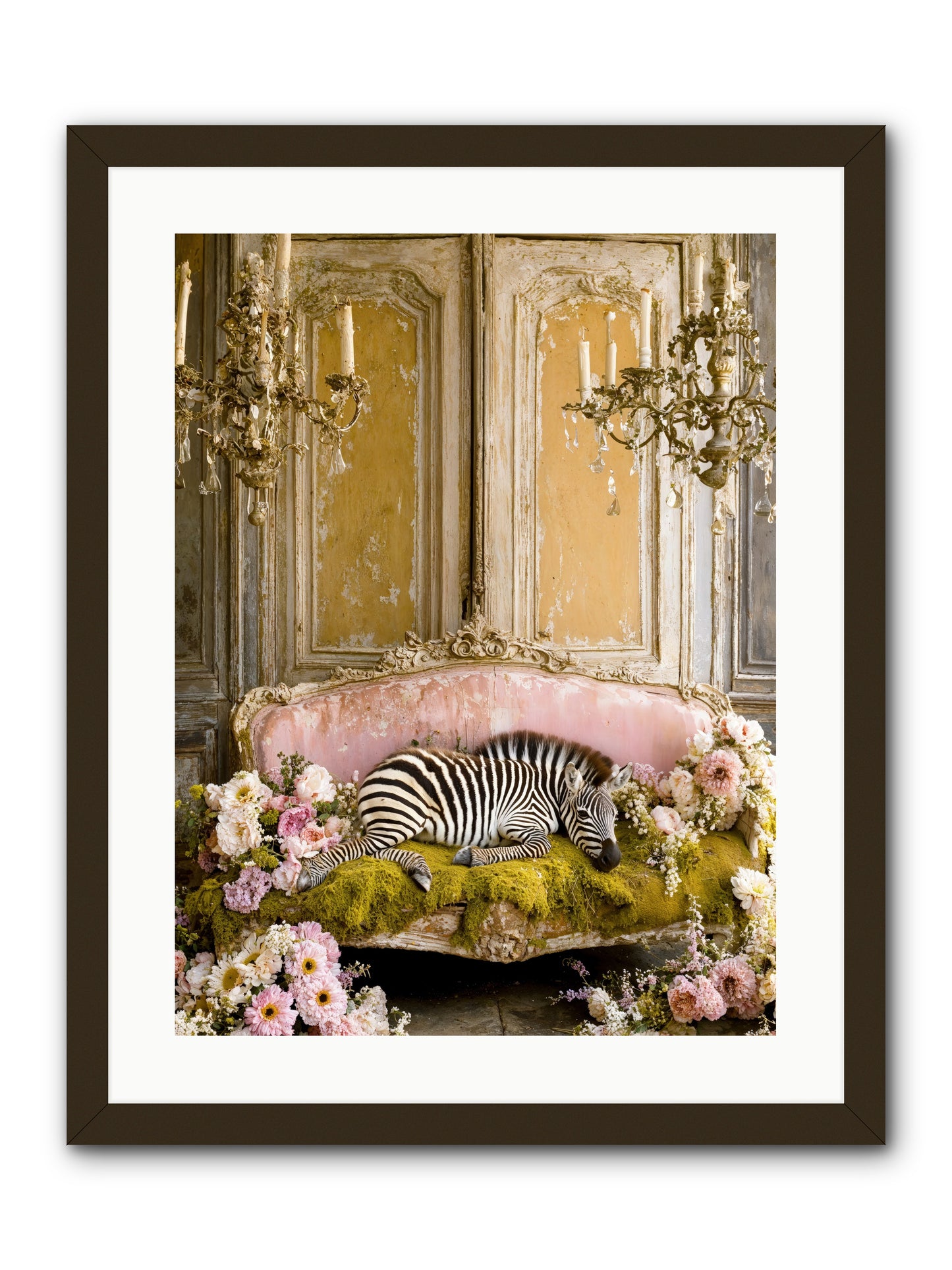 Sanctuary Of Wild Wonder -- Framed Print - Black 18x24