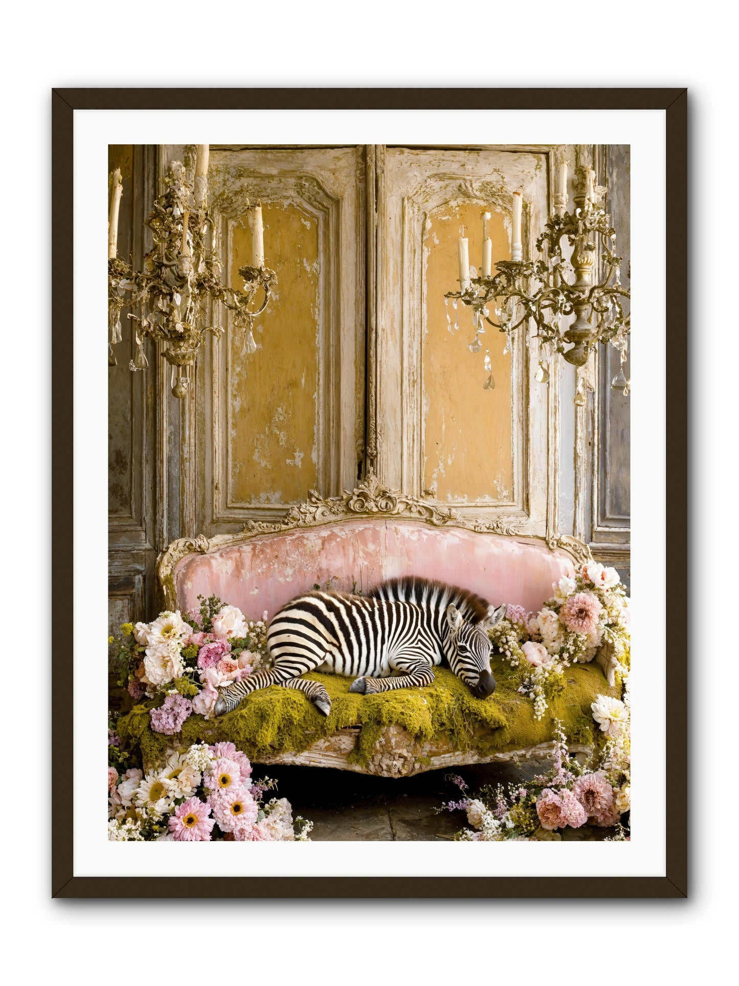 Sanctuary Of Wild Wonder -- Framed Print - Black 30x40
