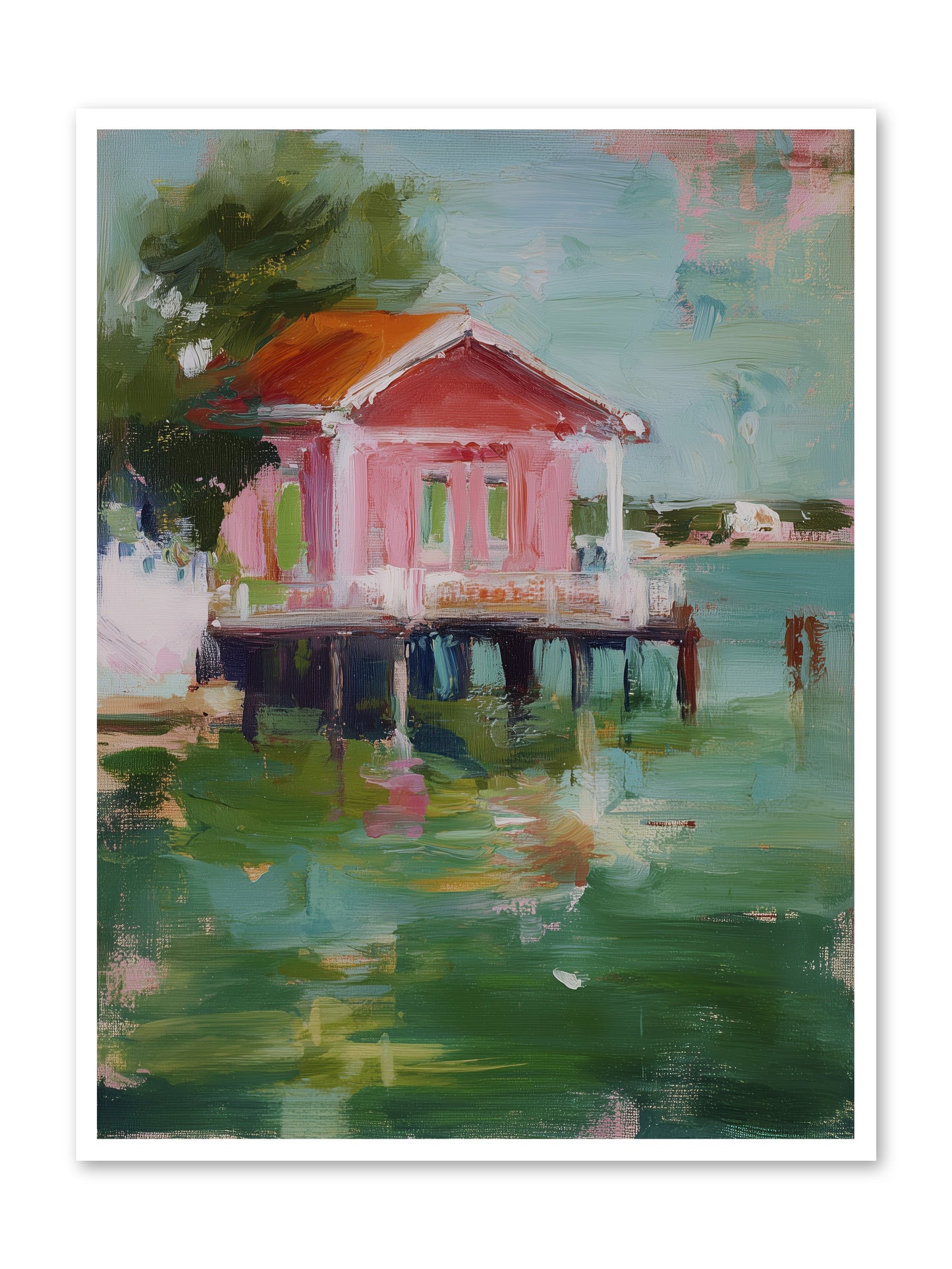 Sanctuary Serenaded -- Loose Canvas Print 36x48