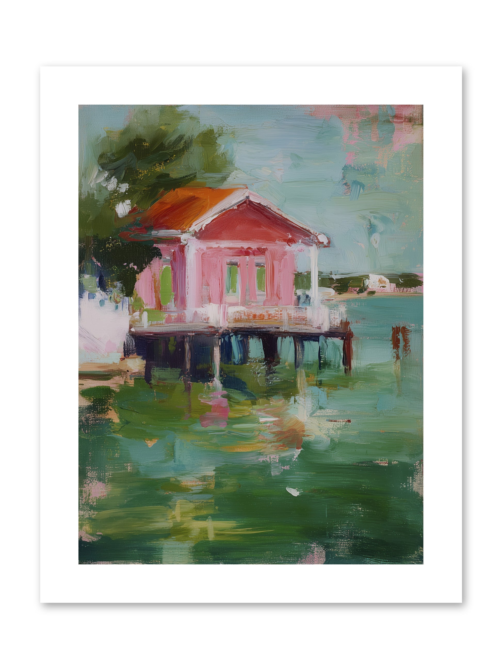Sanctuary Serenaded -- Paper Print 9x12